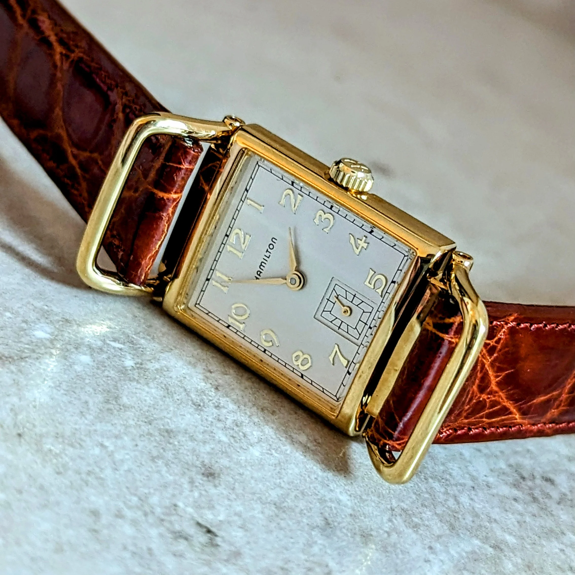 HAMILTON Wilshire Wristwatch “Registered Edition” 1983 Reissue Vintage Watch - Image 8
