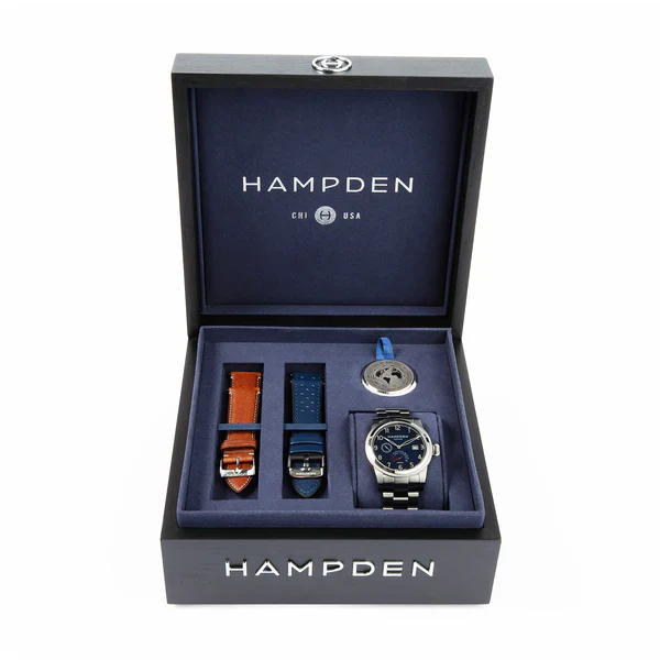 HAMPDEN MODEL 1: Sullivan Automatic Watch Power Reserve & Date Indicator Wristwatch - Image 19