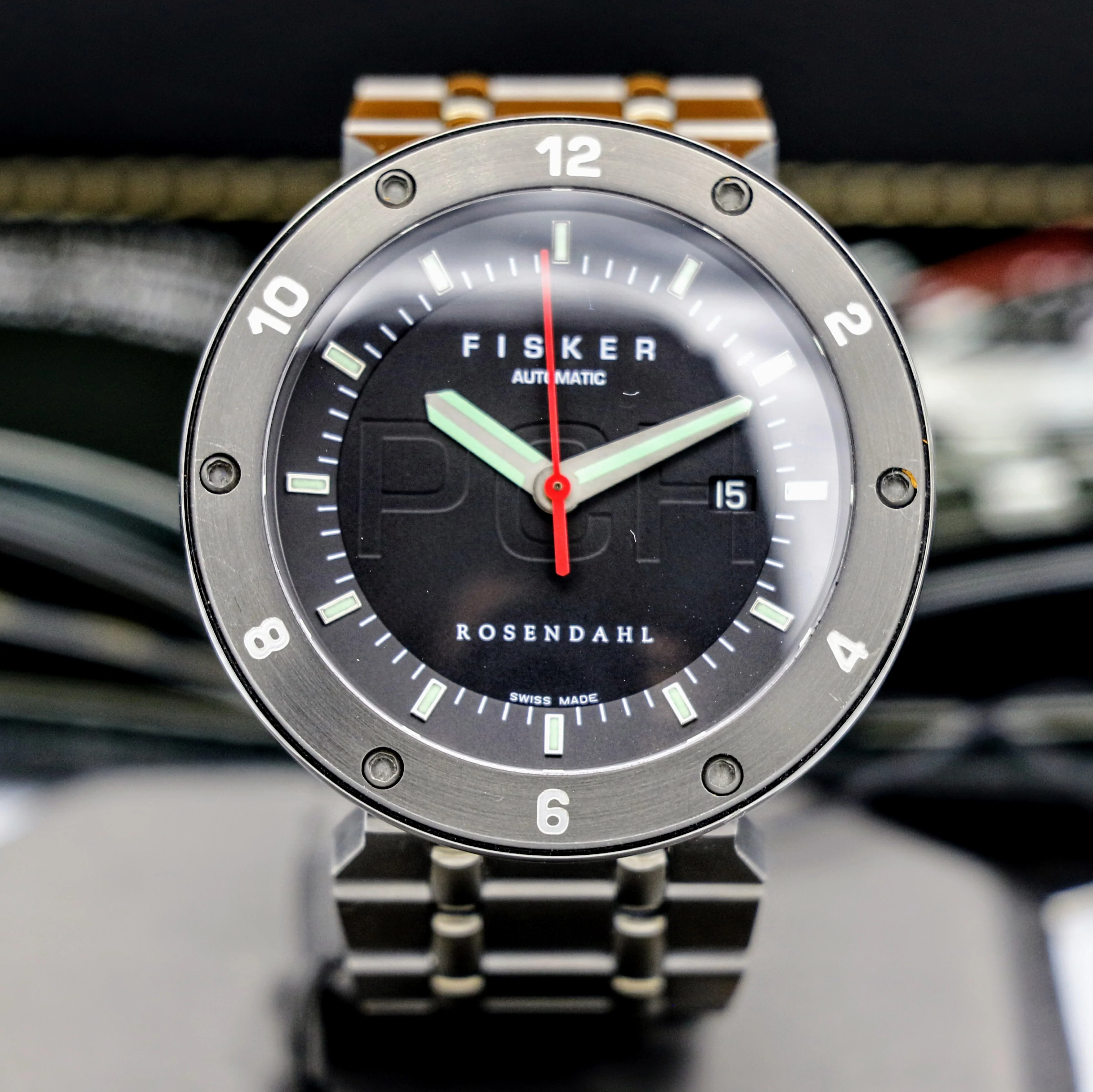HENRIK FISKER PCH Wristwatch by Rosendahl Automatic Watch Box & Papers - Image 4