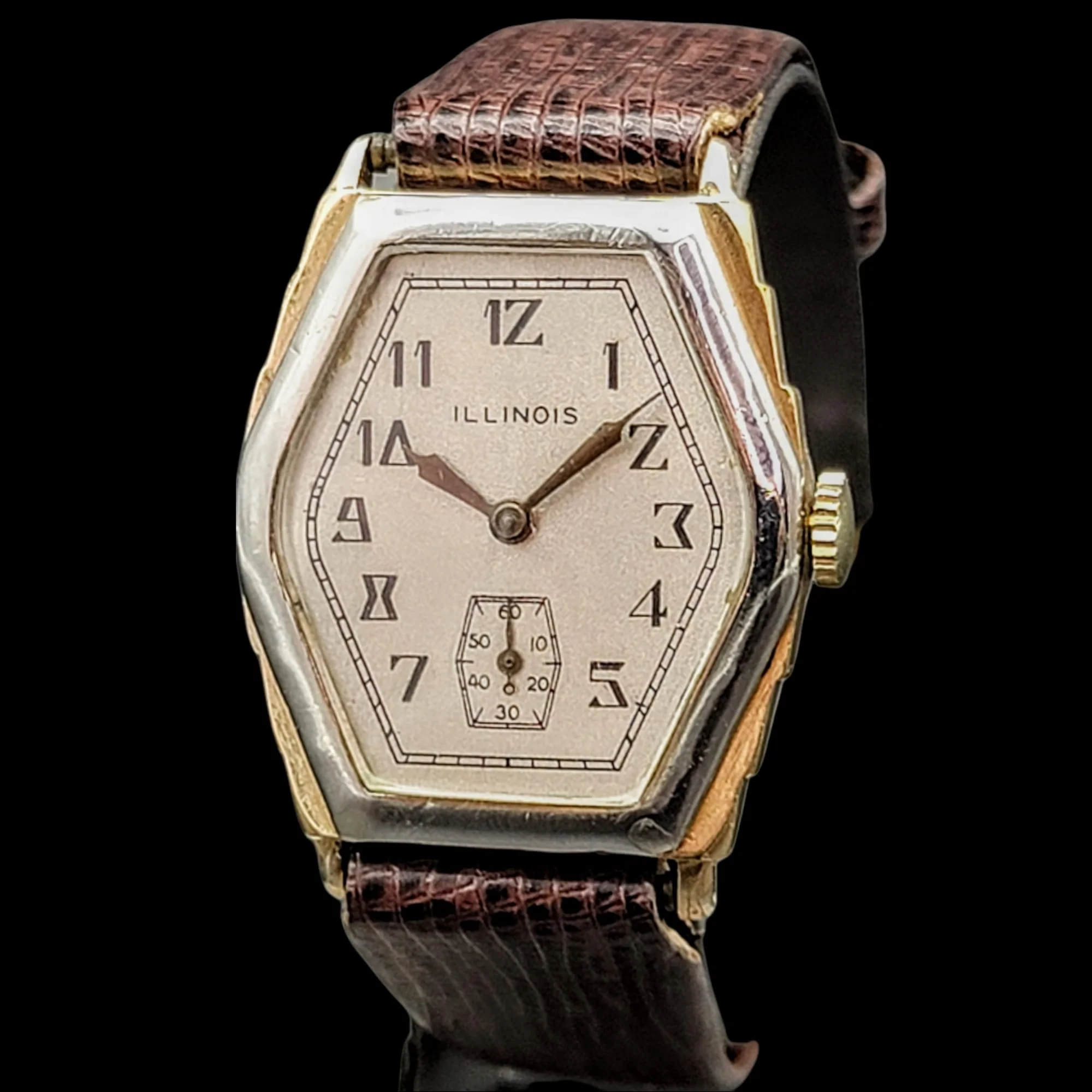 ILLINOIS 1931 Ritz Wristwatch Art Deco Watch - Image 10