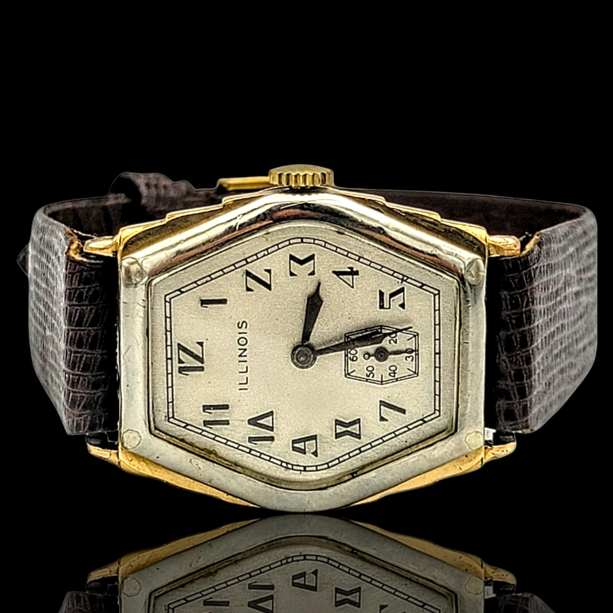 ILLINOIS 1931 Ritz Wristwatch Art Deco Watch - Image 13