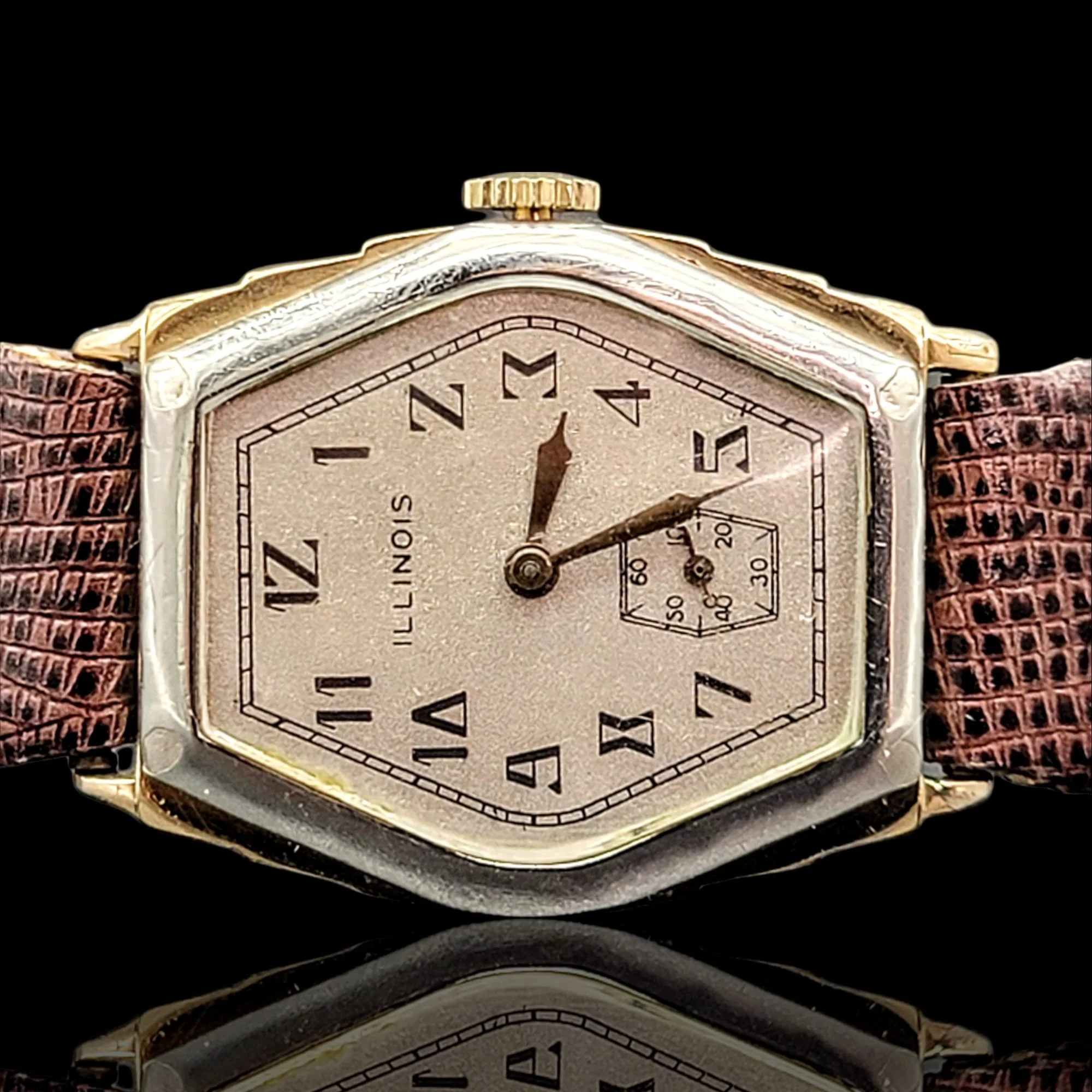 ILLINOIS 1931 Ritz Wristwatch Art Deco Watch - Image 21