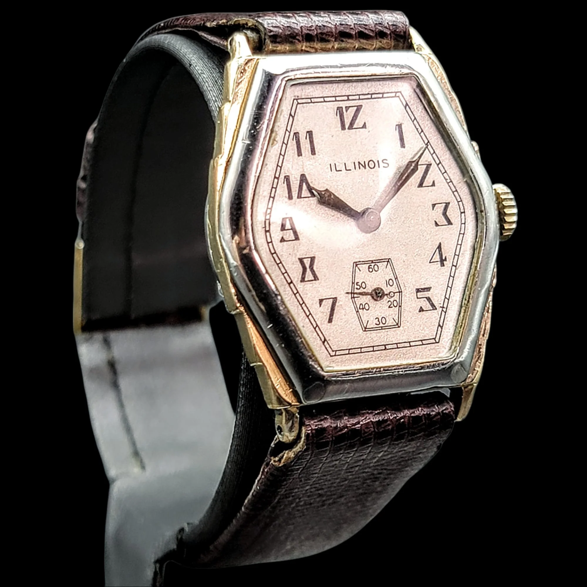 ILLINOIS 1931 Ritz Wristwatch Art Deco Watch - Image 7