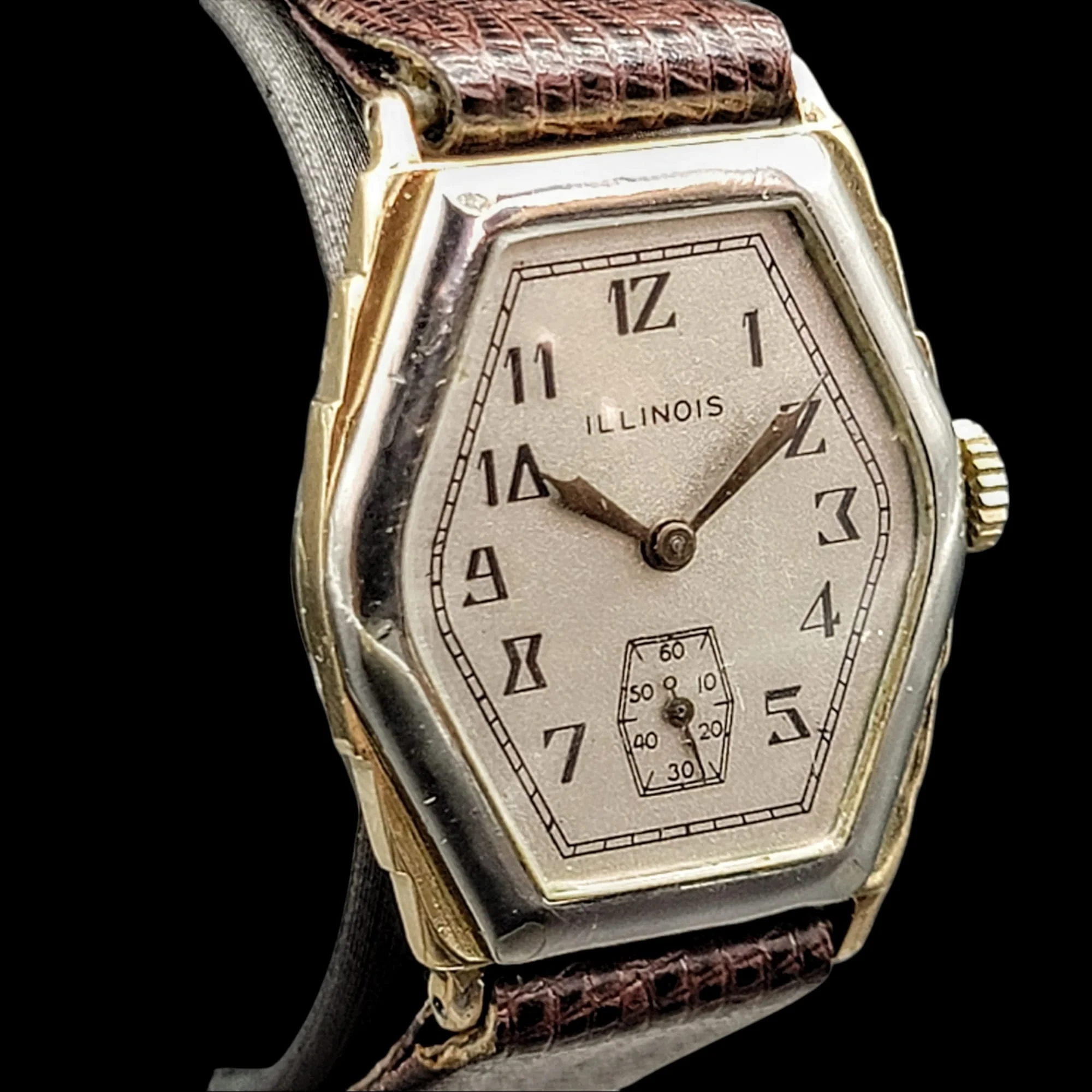 ILLINOIS 1931 Ritz Wristwatch Art Deco Watch - Image 9