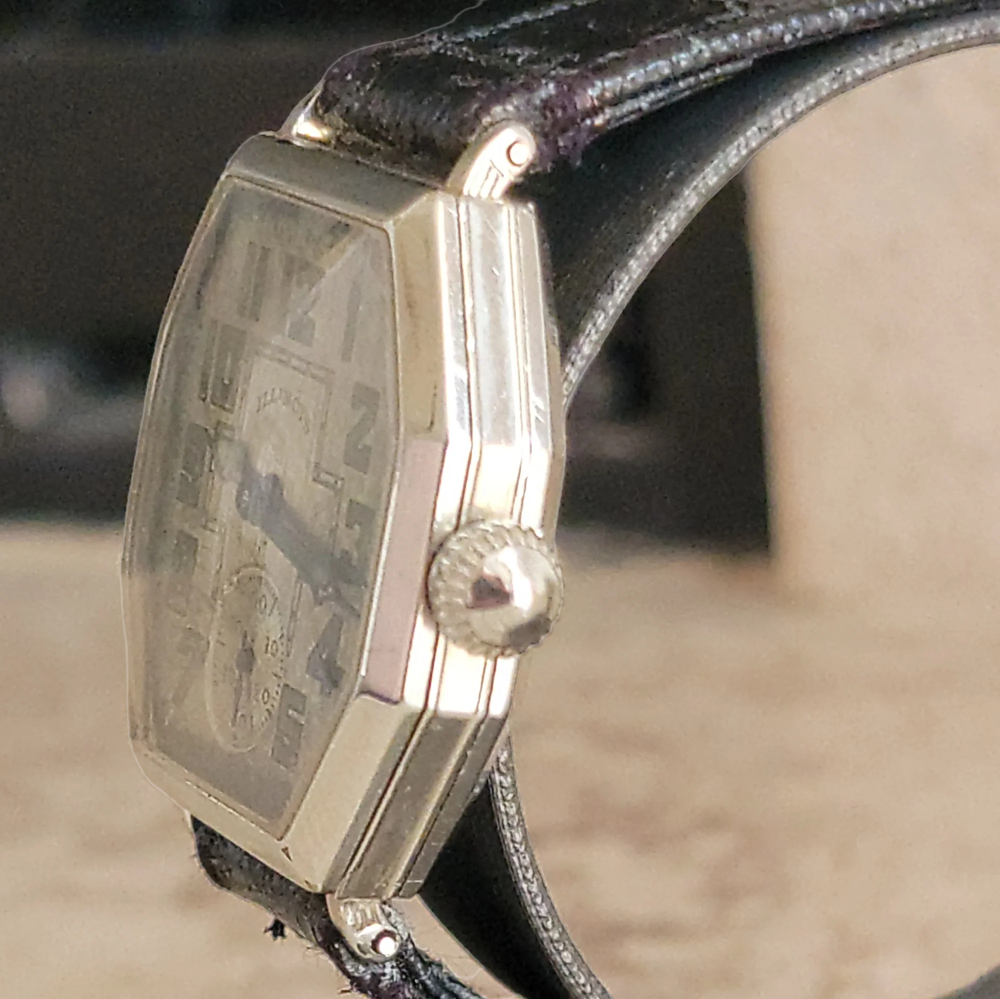 ILLINOIS ACE Wristwatch 17 Jewels Grade 24 - 14K GF - Image 7