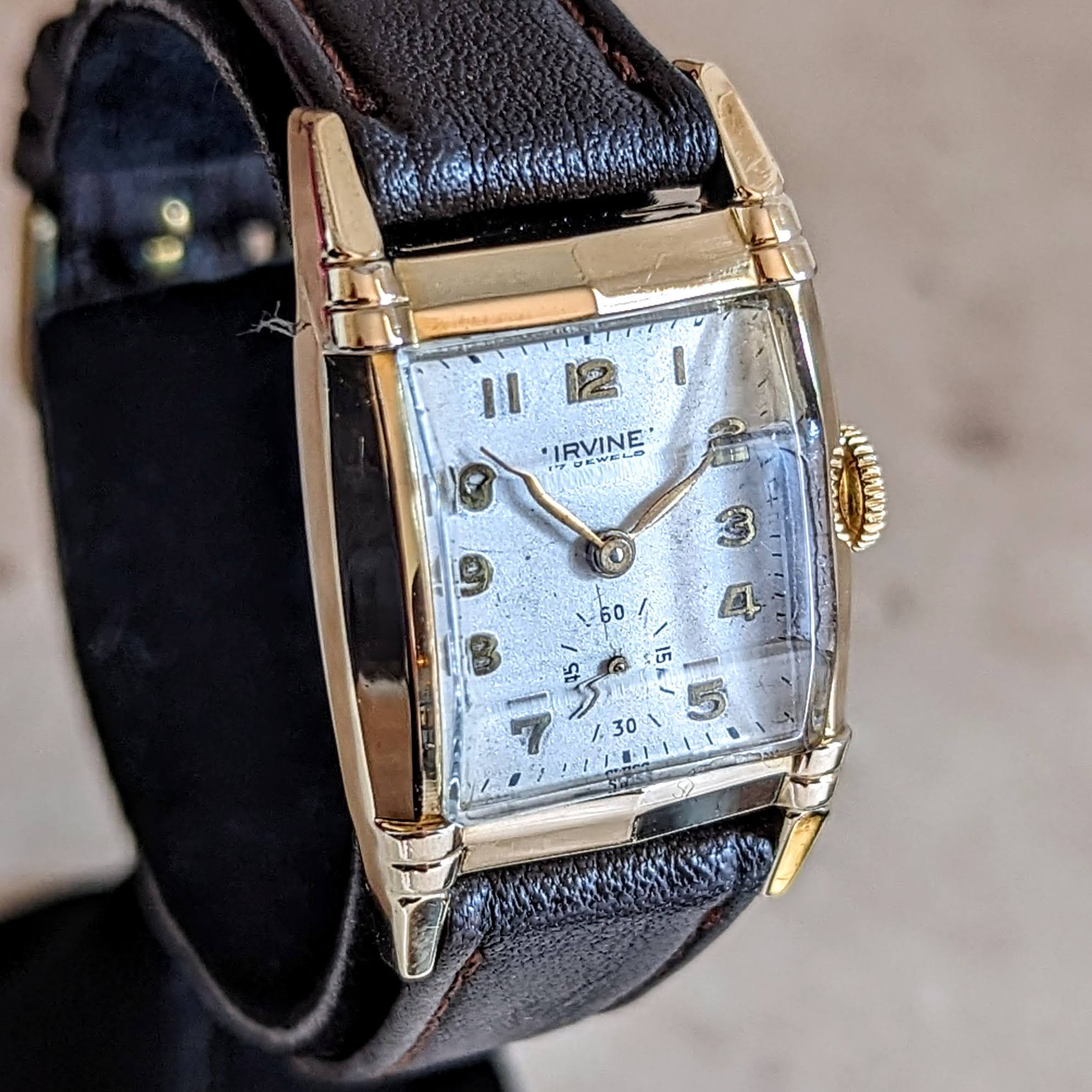 IRVINE Wristwatch by Harper Watch Co. 17 Jewels Cal. AS 970 Swiss Made - Image 3