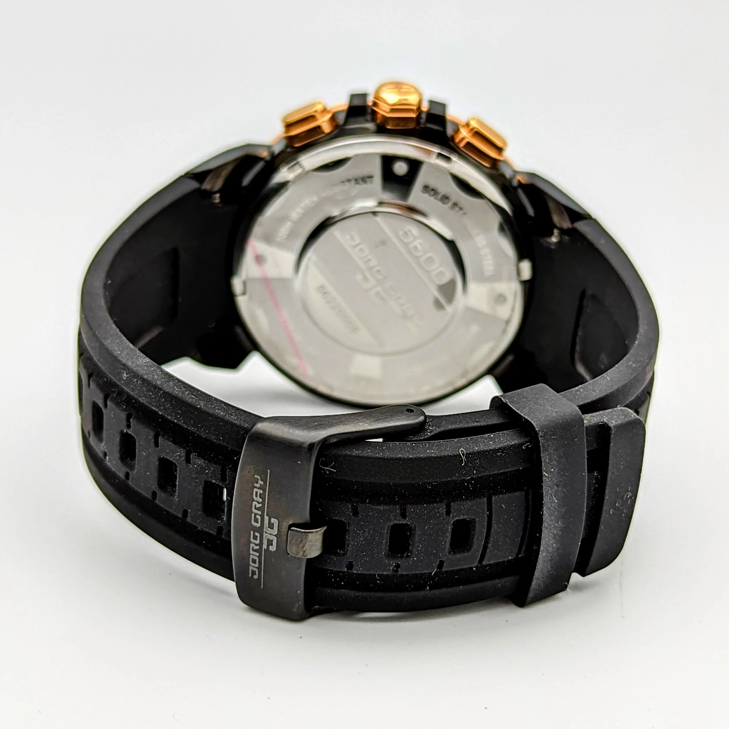 JORG GRAY Chronograph Watch JG5600 Series Two-Tone S.S. Case 47.5mm Wristwatch - Image 11