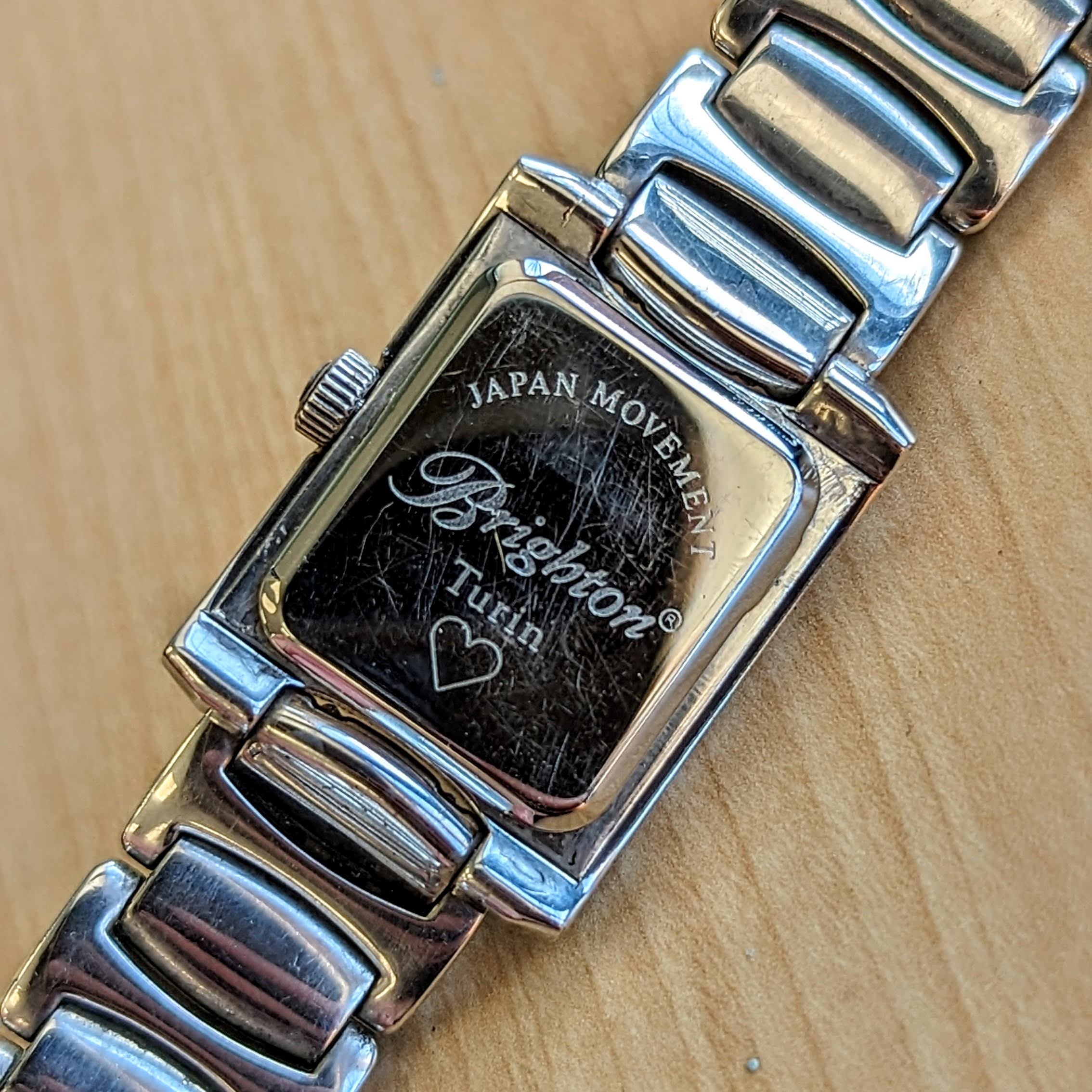 Ladies BRIGHTON "Turin" Watch Solid Silver and Swarovski Crystals Wristwatch - Image 15