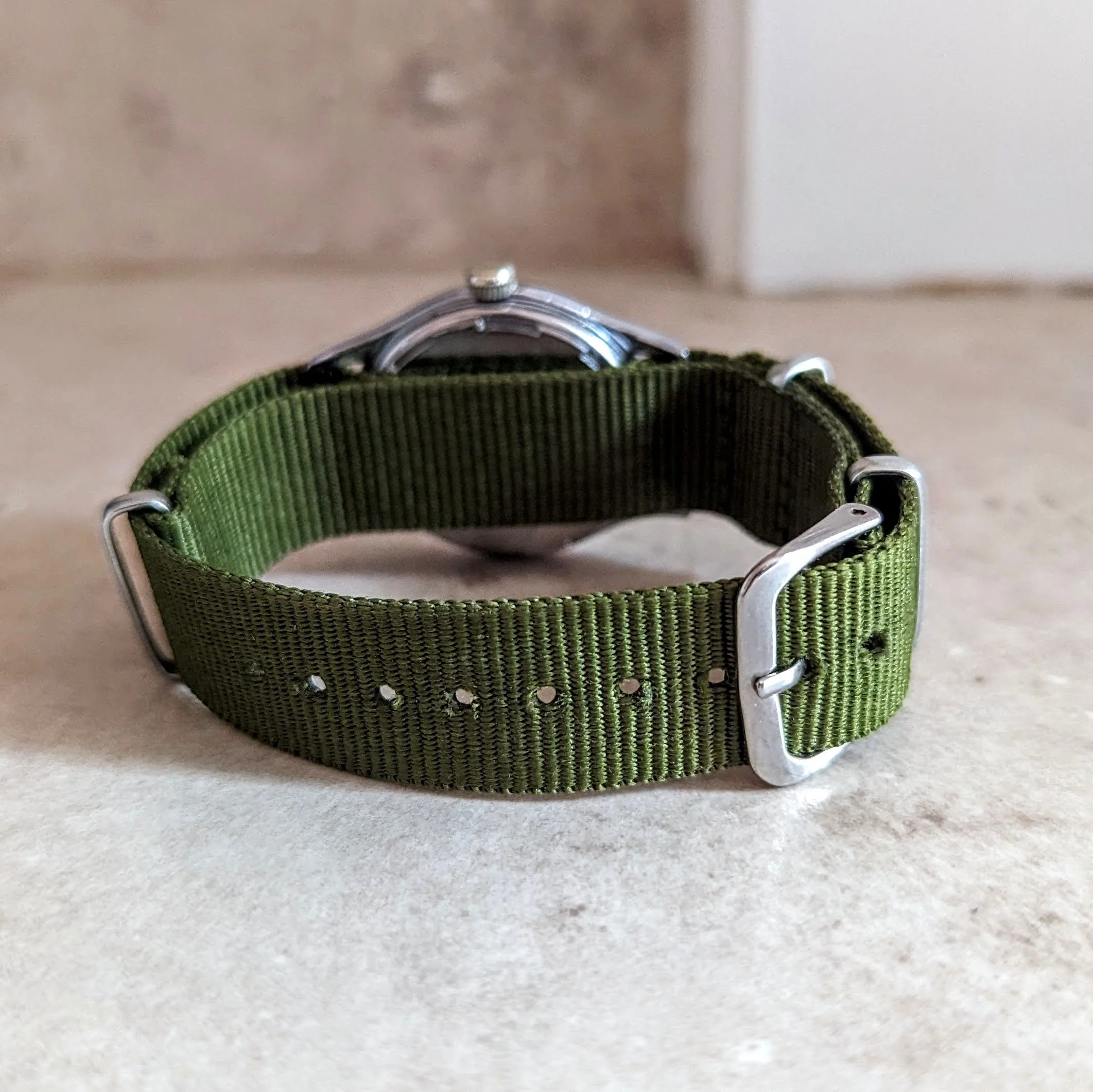 LANCO Waterproof Watch 15 Rubis Cal. 1022 ShockProtected Military Style Wristwatch - Image 11