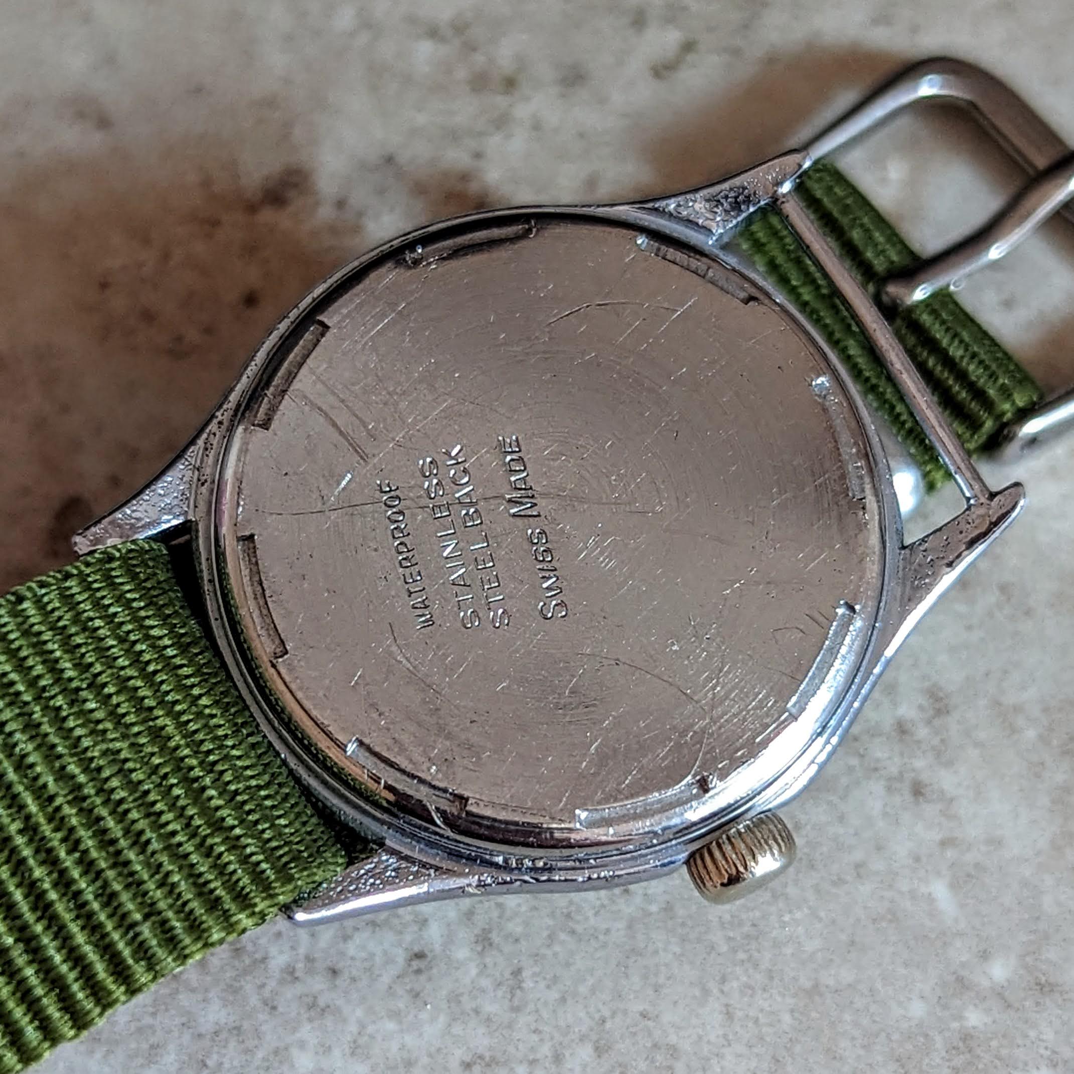 LANCO Waterproof Watch 15 Rubis Cal. 1022 ShockProtected Military Style Wristwatch - Image 12