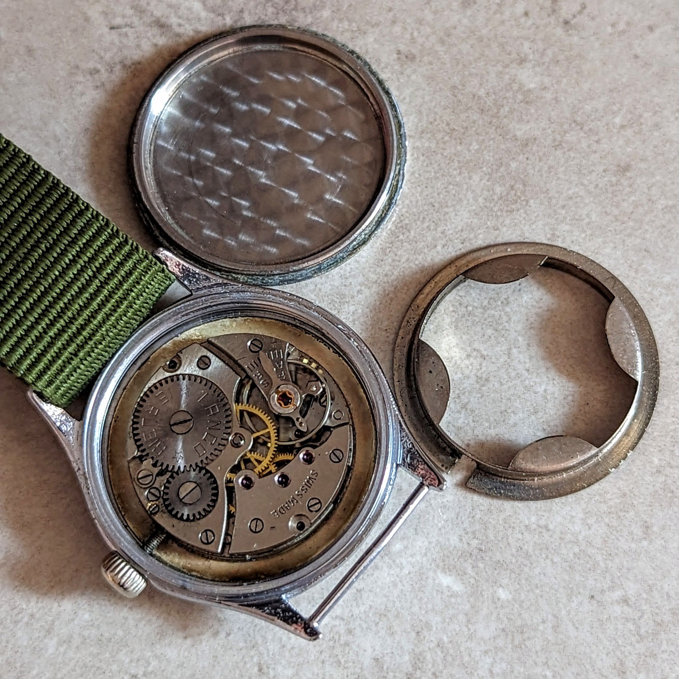 LANCO Waterproof Watch 15 Rubis Cal. 1022 ShockProtected Military Style Wristwatch - Image 14