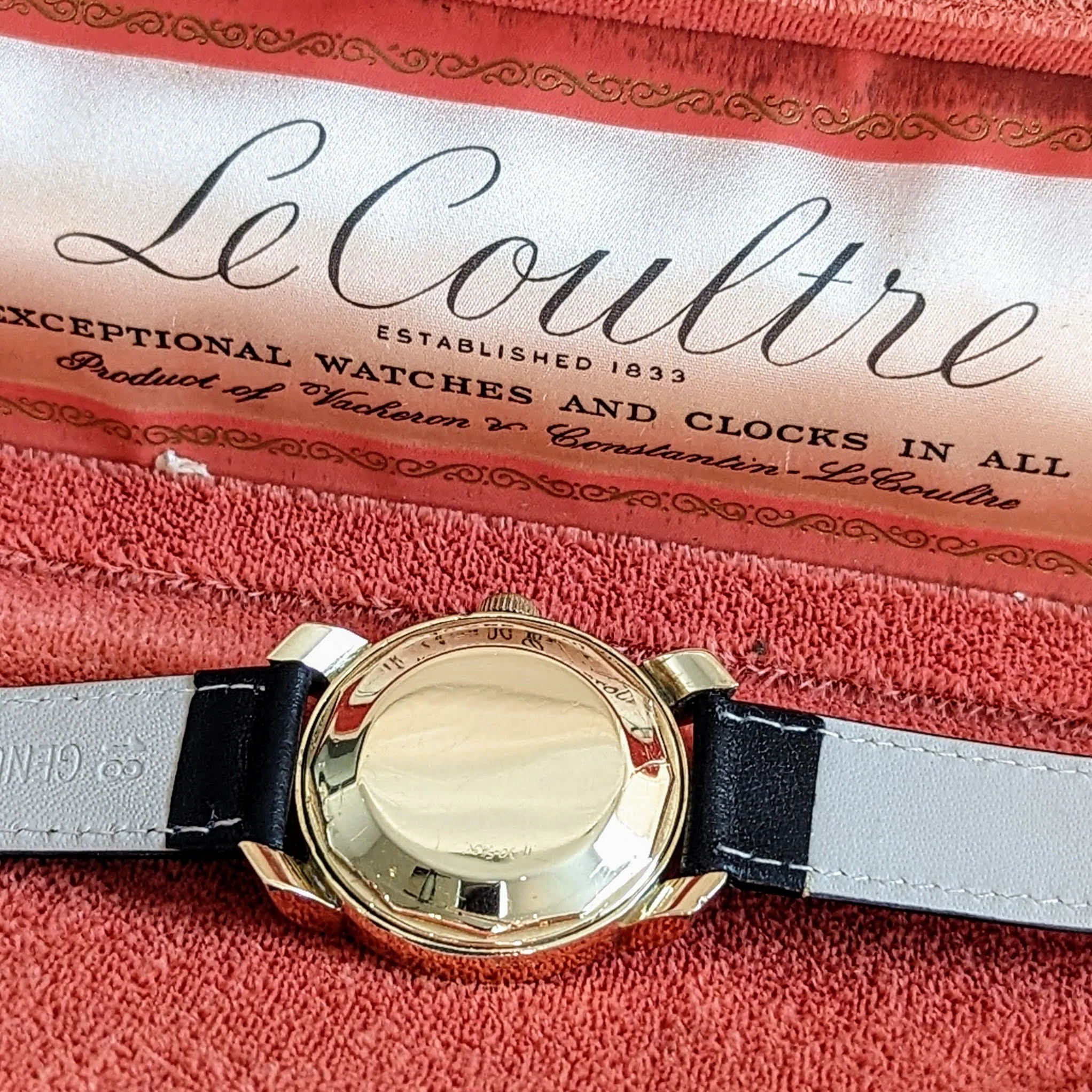 LeCoultre Bumper Automatic Watch Power-Reserve Indicator Wristwatch - In BOX! - Image 9