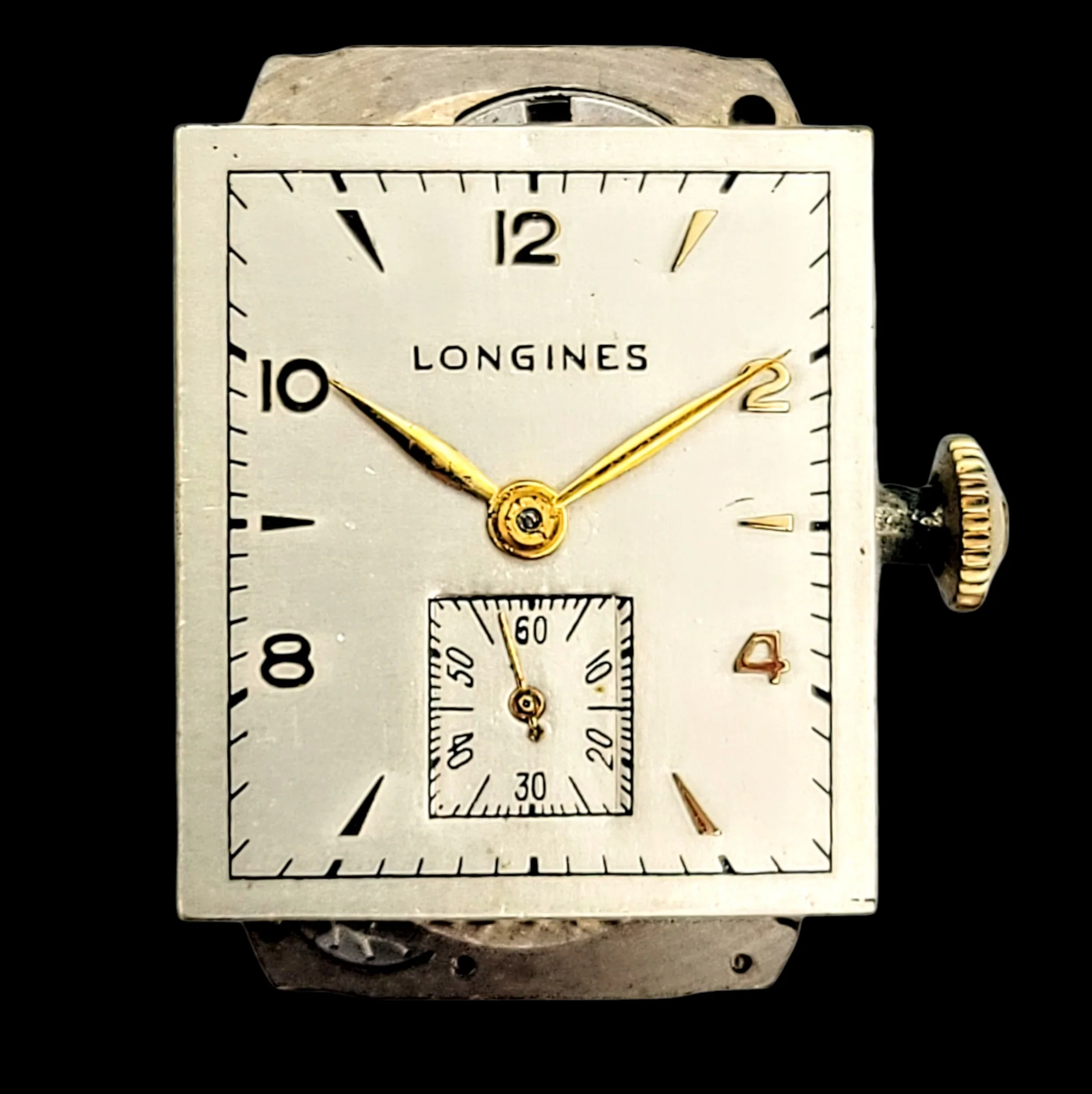 LONGINES 14K Solid Gold Watch Cal. 9L Swiss 1947 - Image 19