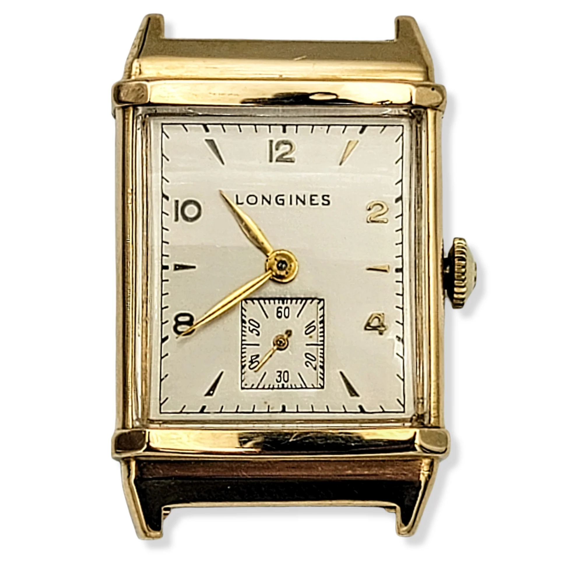 LONGINES 14K Solid Gold Watch Cal. 9L Swiss 1947 - Image 21
