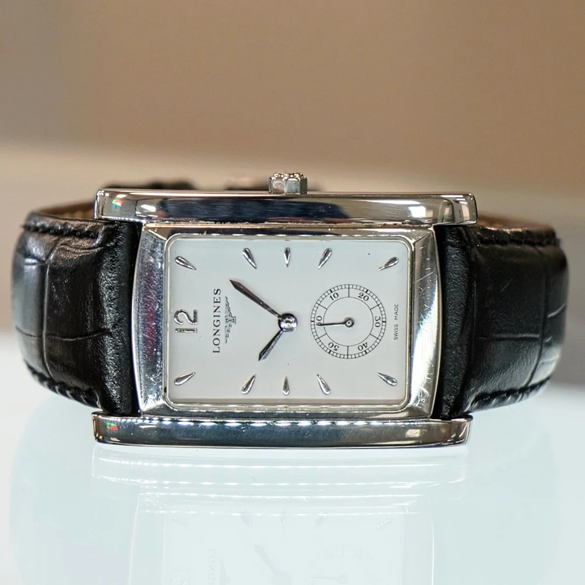 LONGINES Dolce Vita Watch L5.655.4 Quartz Wristwatch All S.S. Original Strap - Image 6