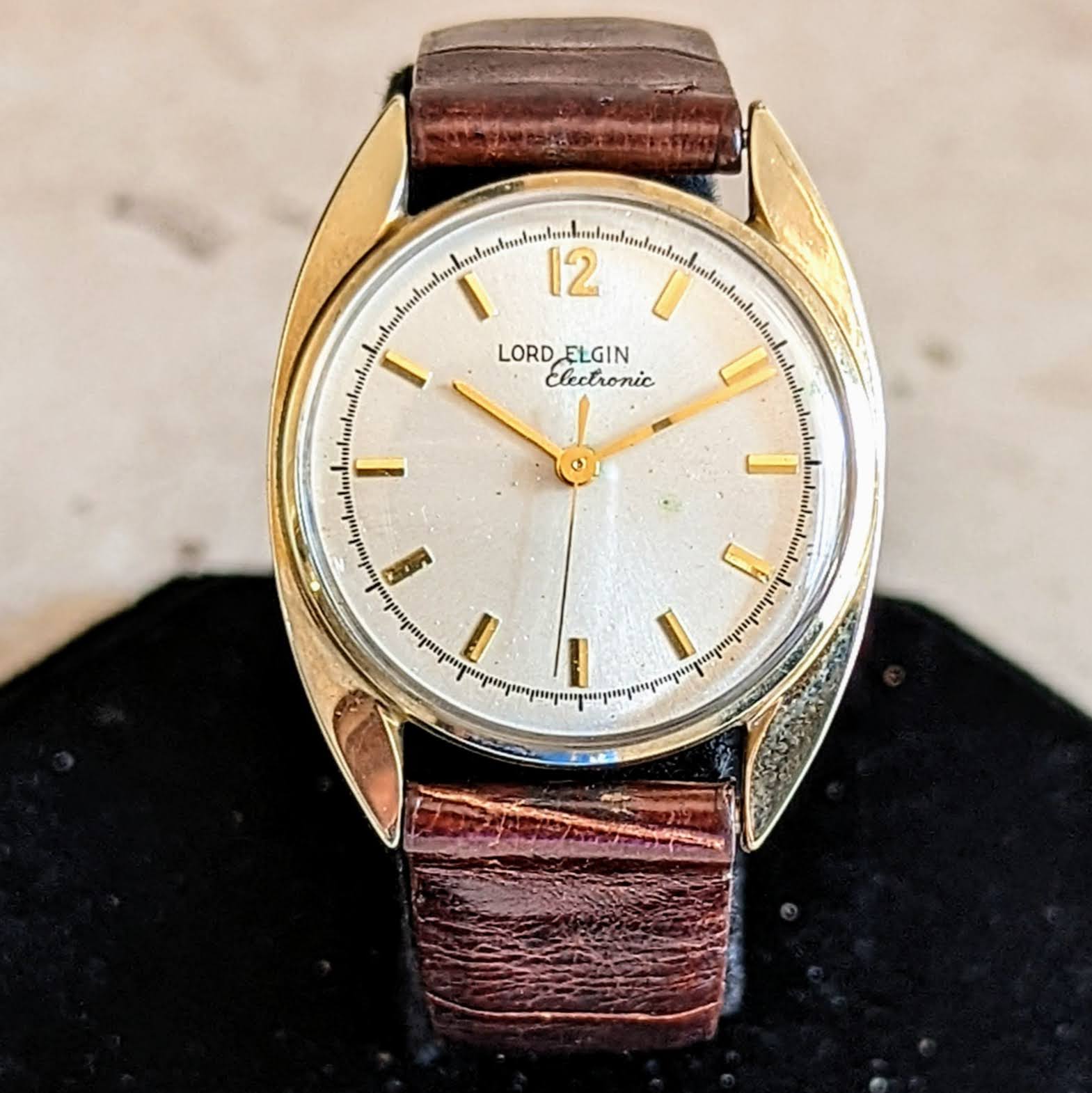 LORD ELGIN "Electronic 2” Watch Reference 2550 Vintage Wristwatch - Image 3