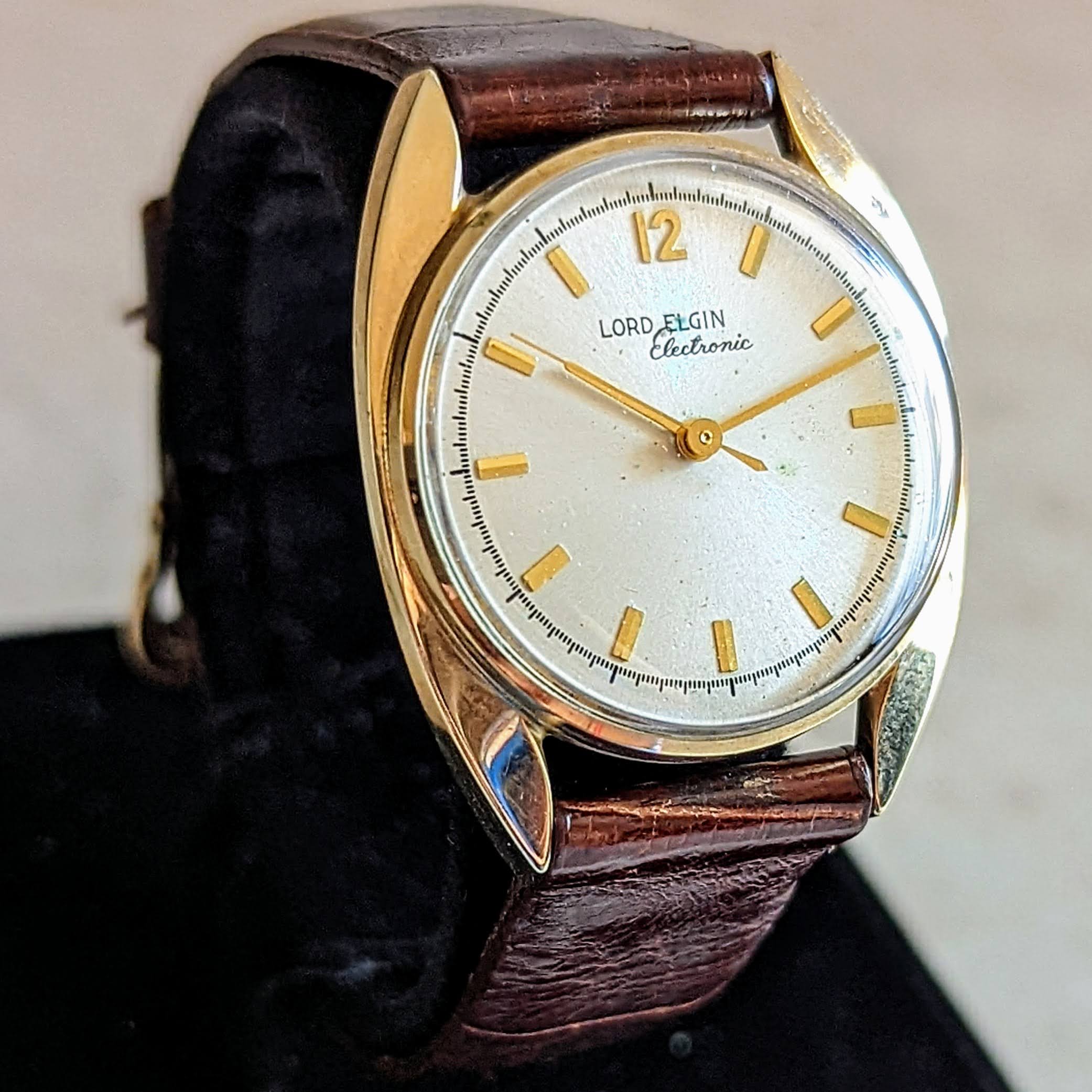 LORD ELGIN "Electronic 2” Watch Reference 2550 Vintage Wristwatch - Image 5