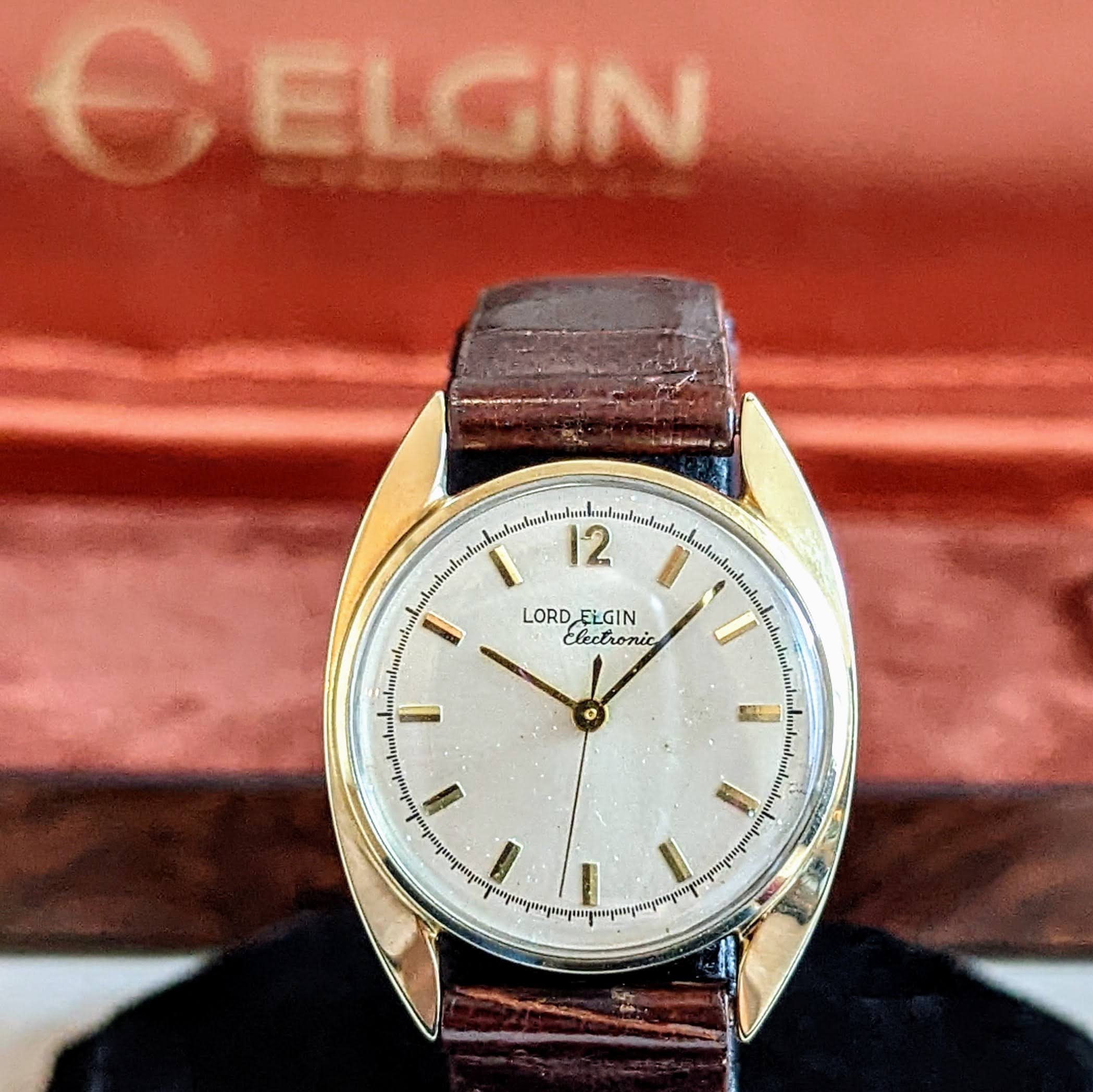 LORD ELGIN "Electronic 2” Watch Reference 2550 Vintage Wristwatch - Image 6