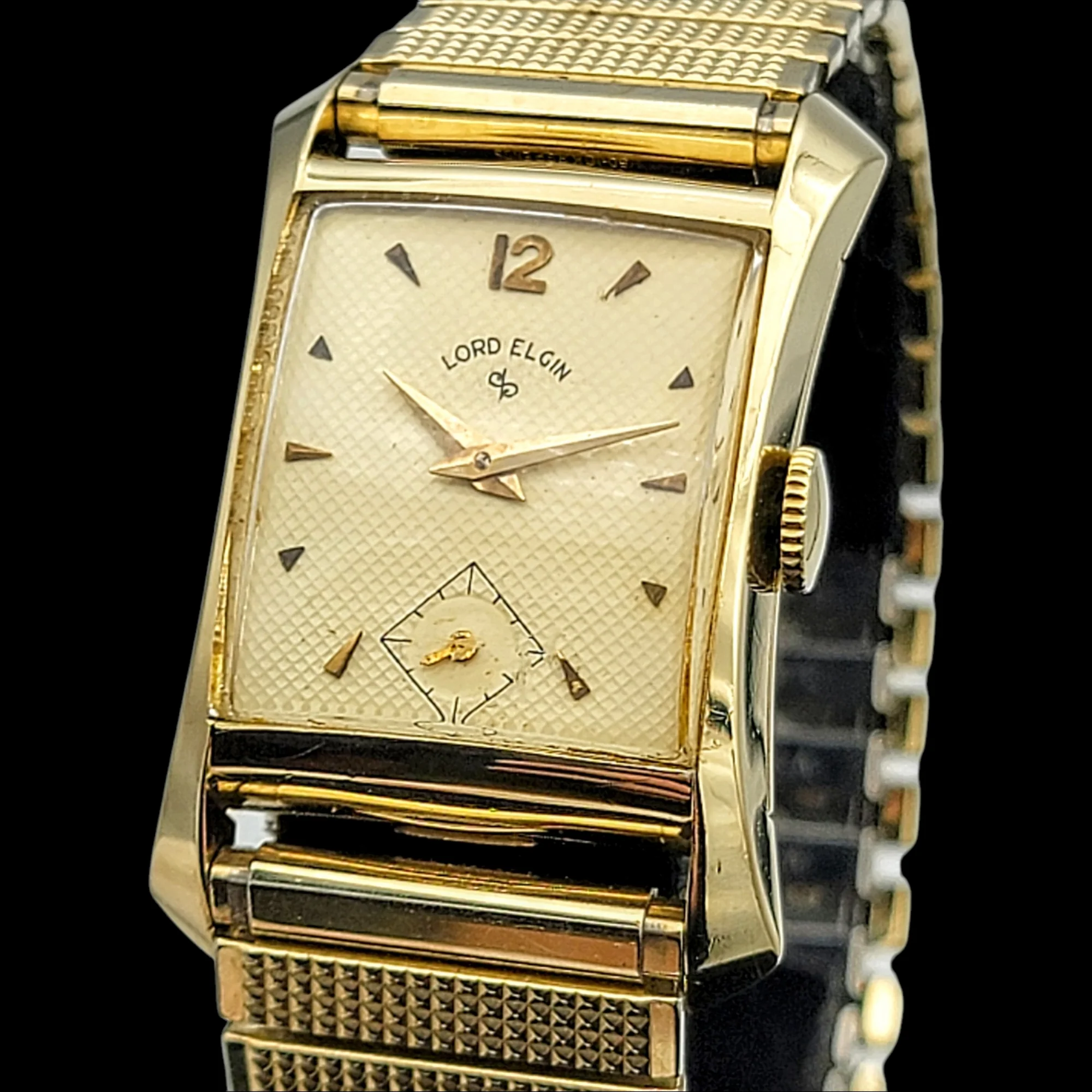 LORD ELGIN Ref. 4525 21 Jewels 14K GOLD - Image 11