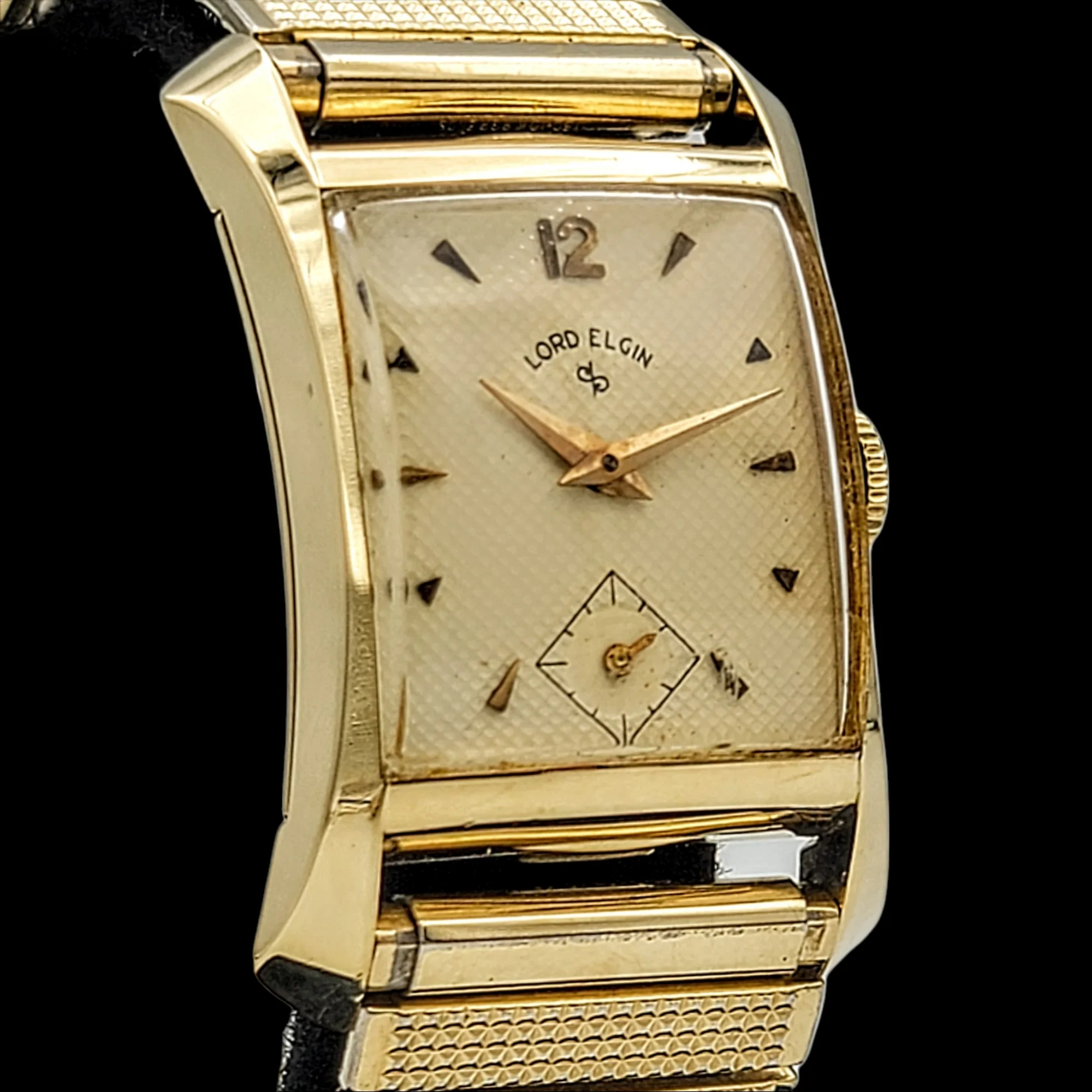 LORD ELGIN Ref. 4525 21 Jewels 14K GOLD - Image 14