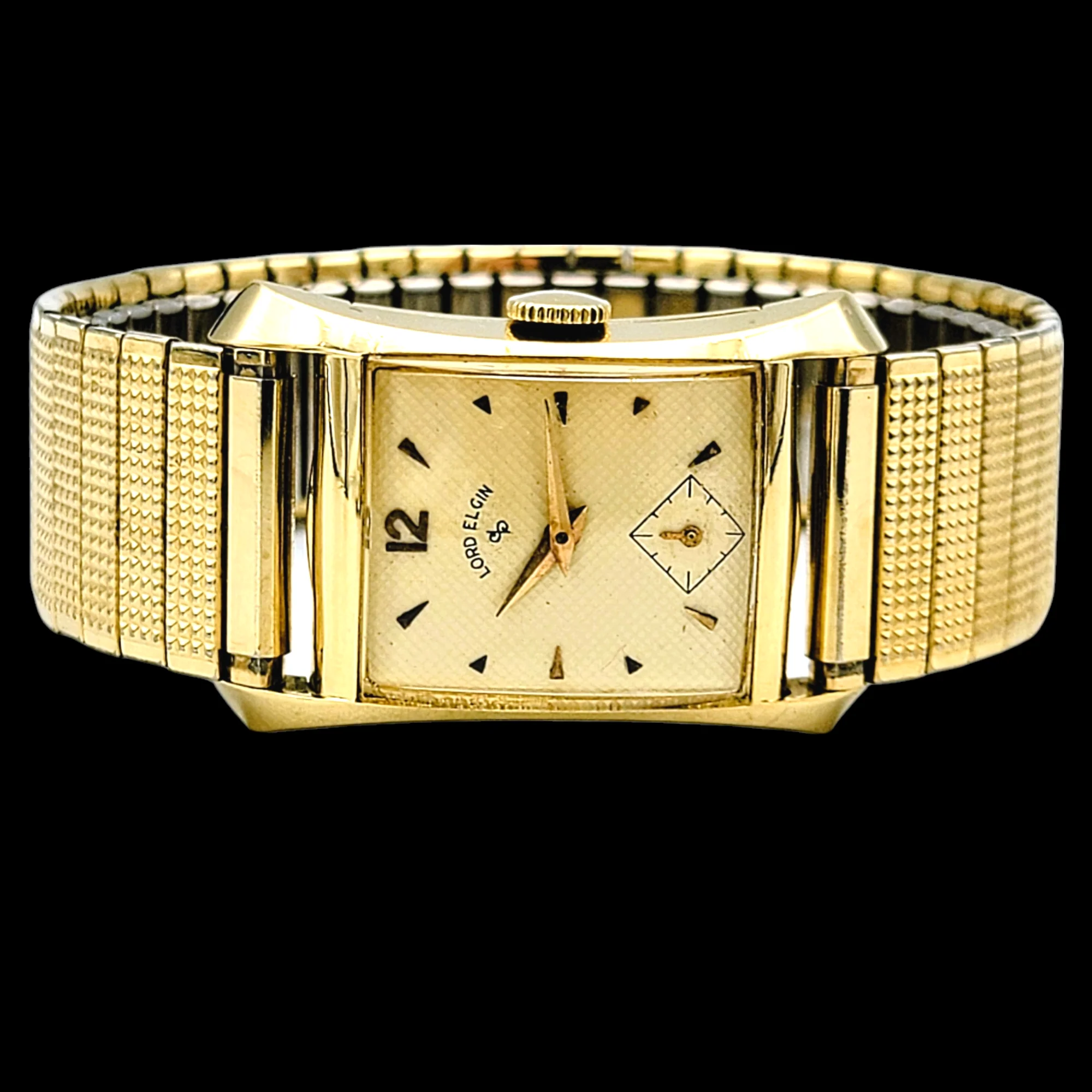 LORD ELGIN Ref. 4525 21 Jewels 14K GOLD - Image 3