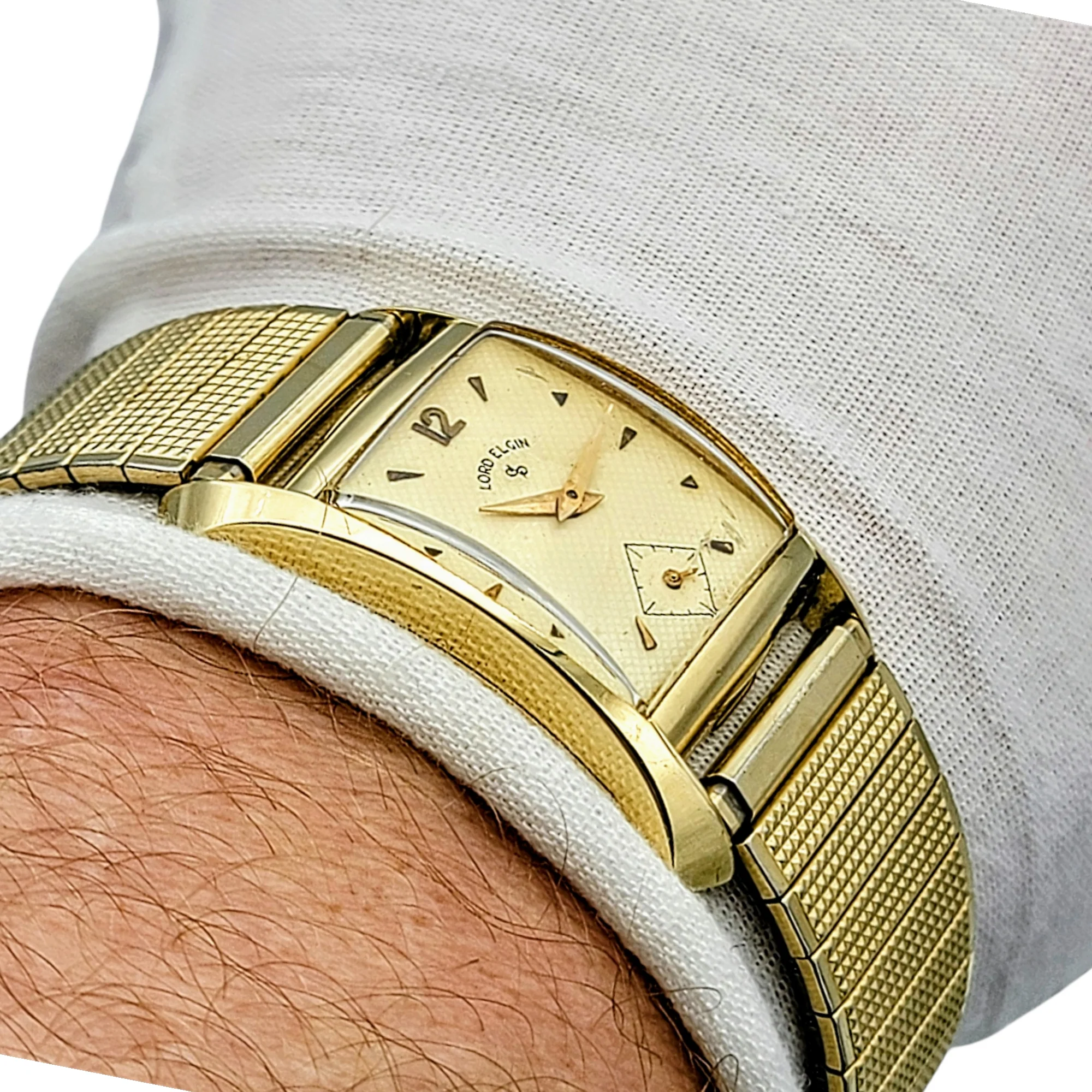LORD ELGIN Ref. 4525 21 Jewels 14K GOLD - Image 5