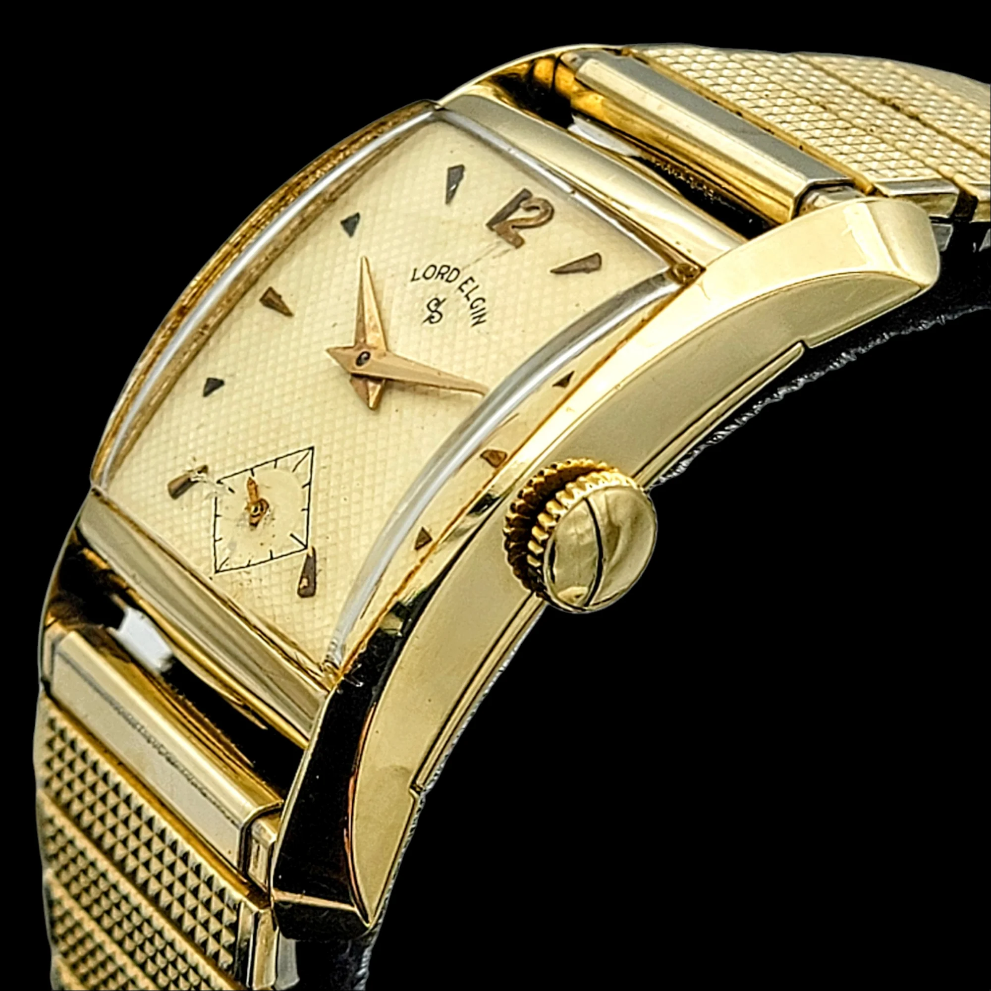 LORD ELGIN Ref. 4525 21 Jewels 14K GOLD - Image 7