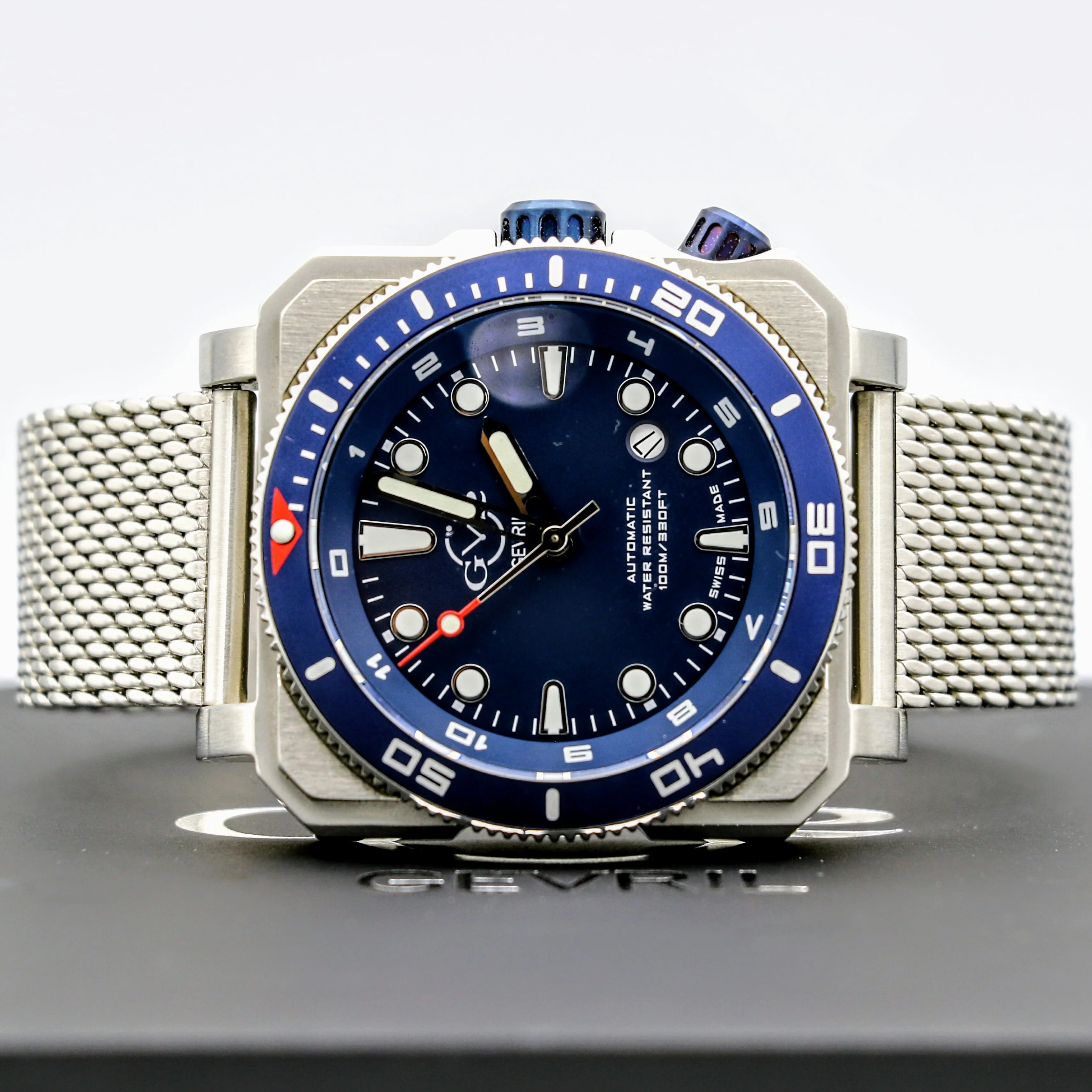 Luxury Gevril Wristwatch GV2 XO Submarine 44 Swiss Automatic Limited-Edition Watch - Image 14