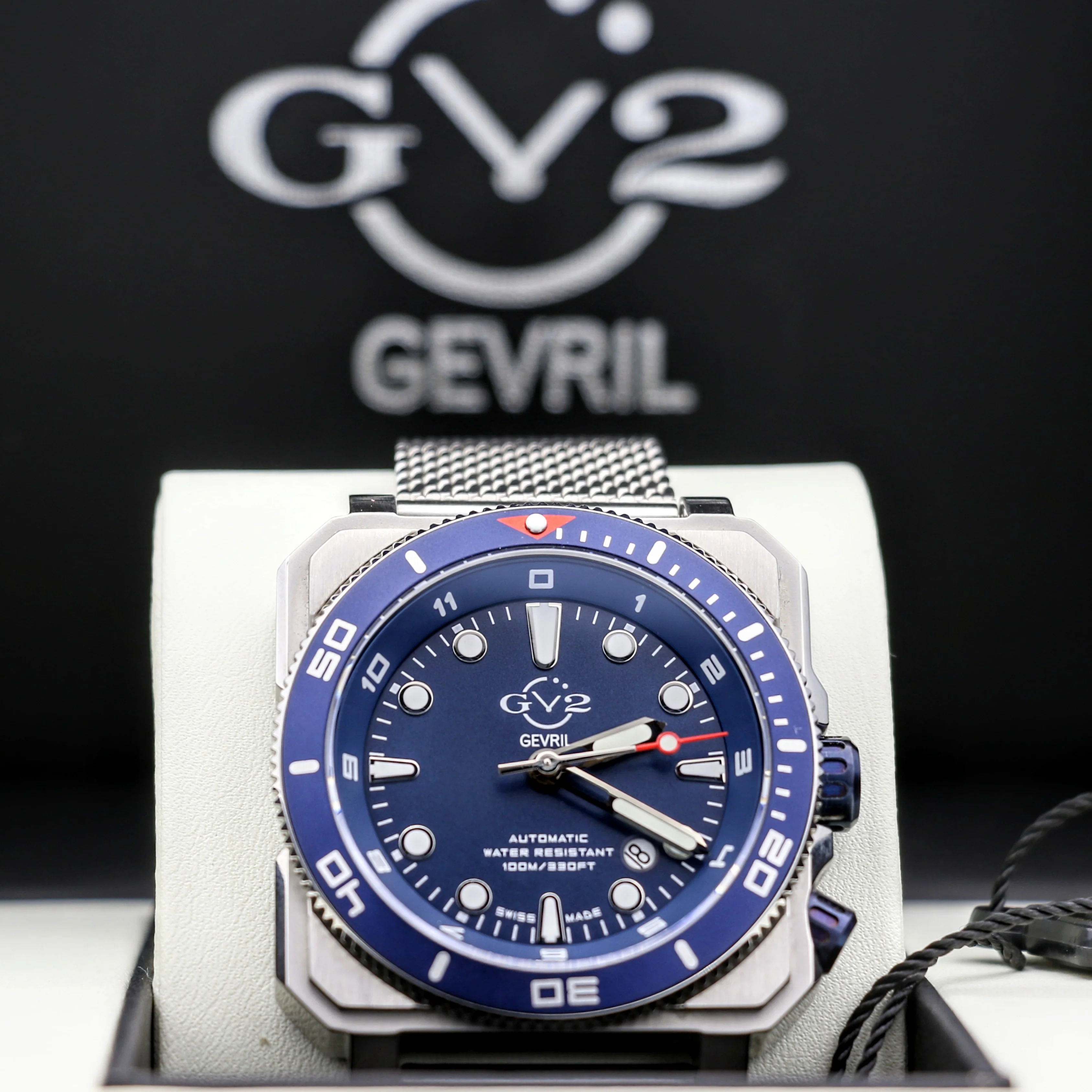 Luxury Gevril Wristwatch GV2 XO Submarine 44 Swiss Automatic Limited-Edition Watch - Image 3