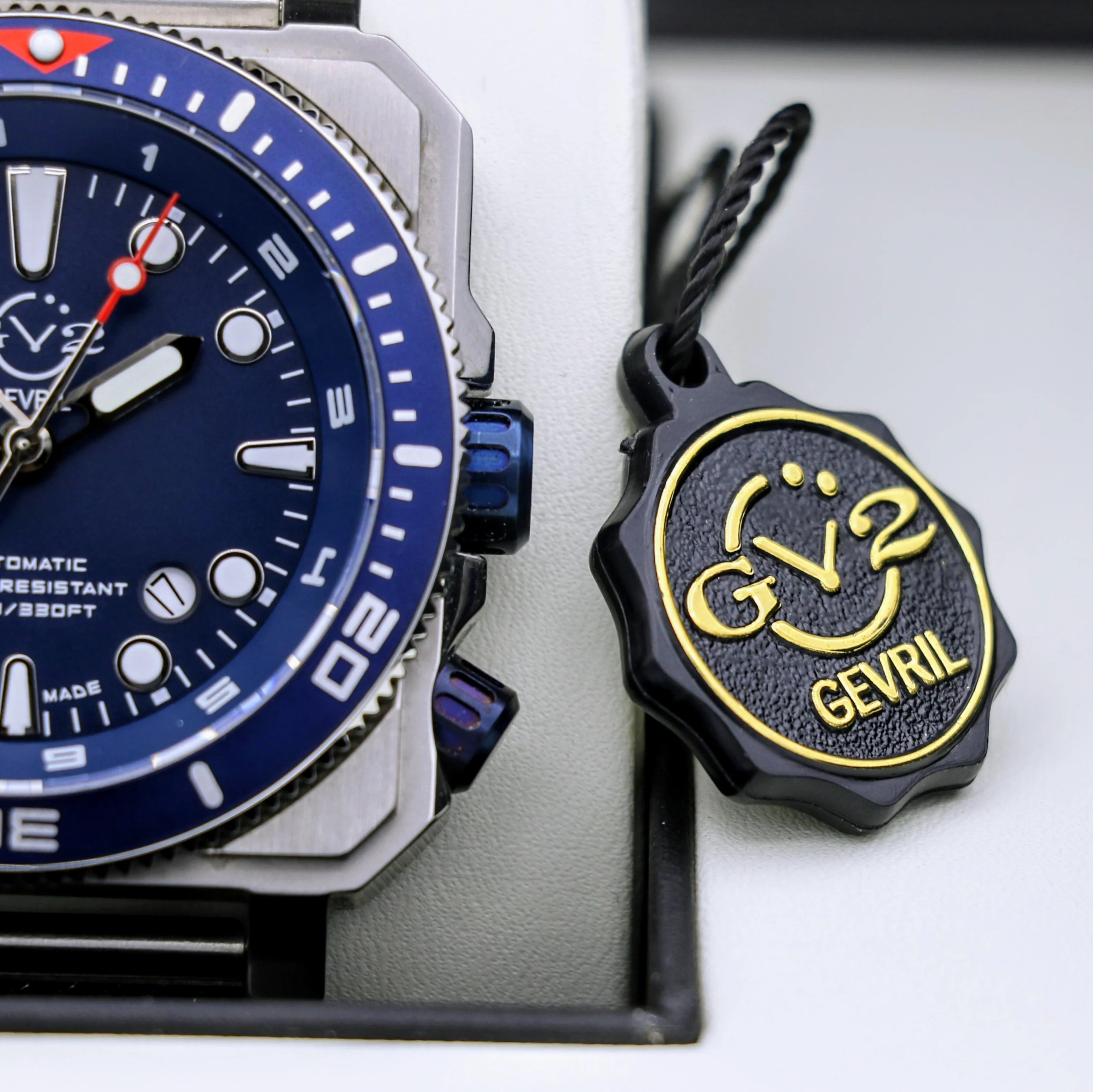 Luxury Gevril Wristwatch GV2 XO Submarine 44 Swiss Automatic Limited-Edition Watch - Image 5