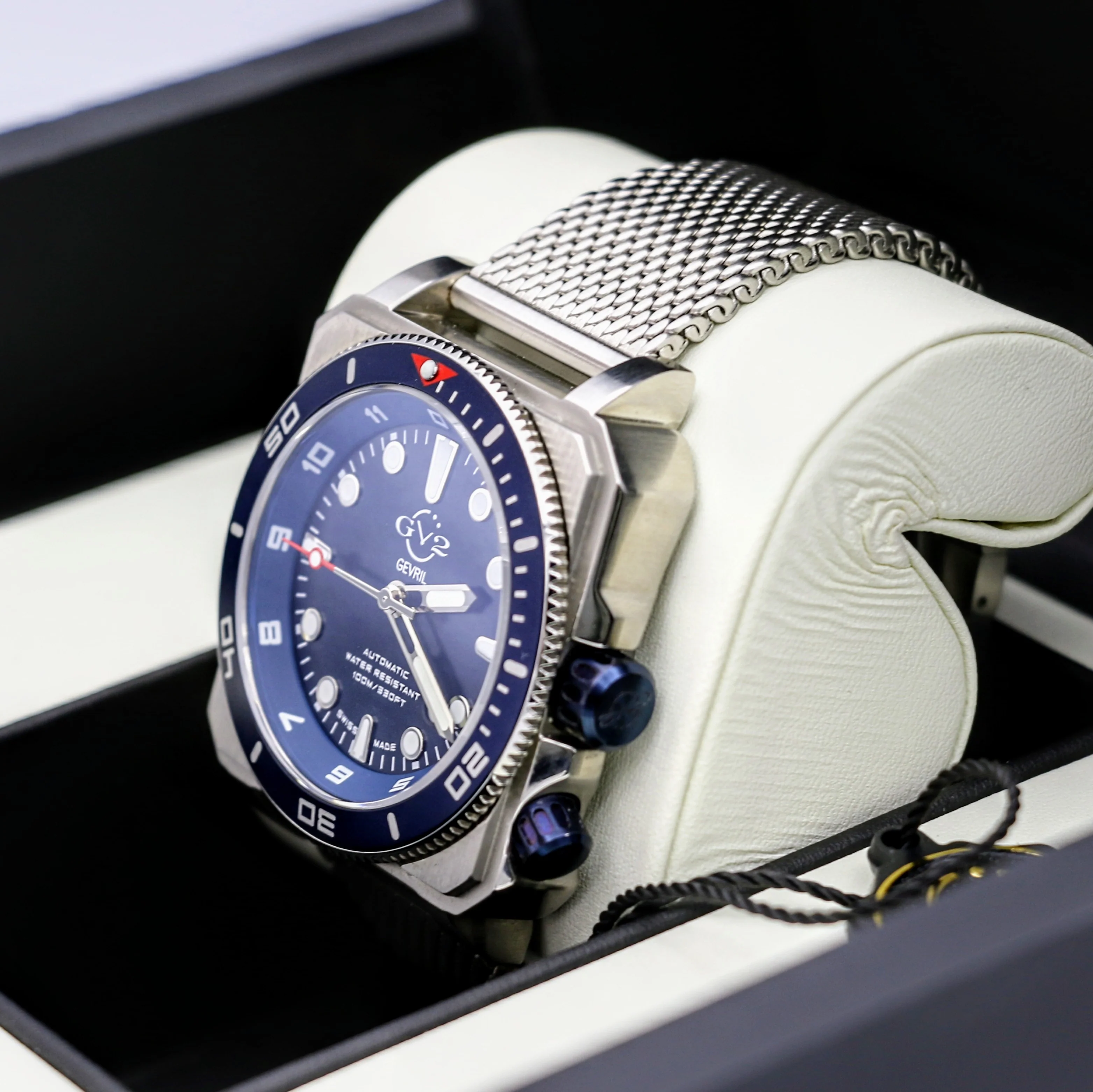 Luxury Gevril Wristwatch GV2 XO Submarine 44 Swiss Automatic Limited-Edition Watch - Image 8