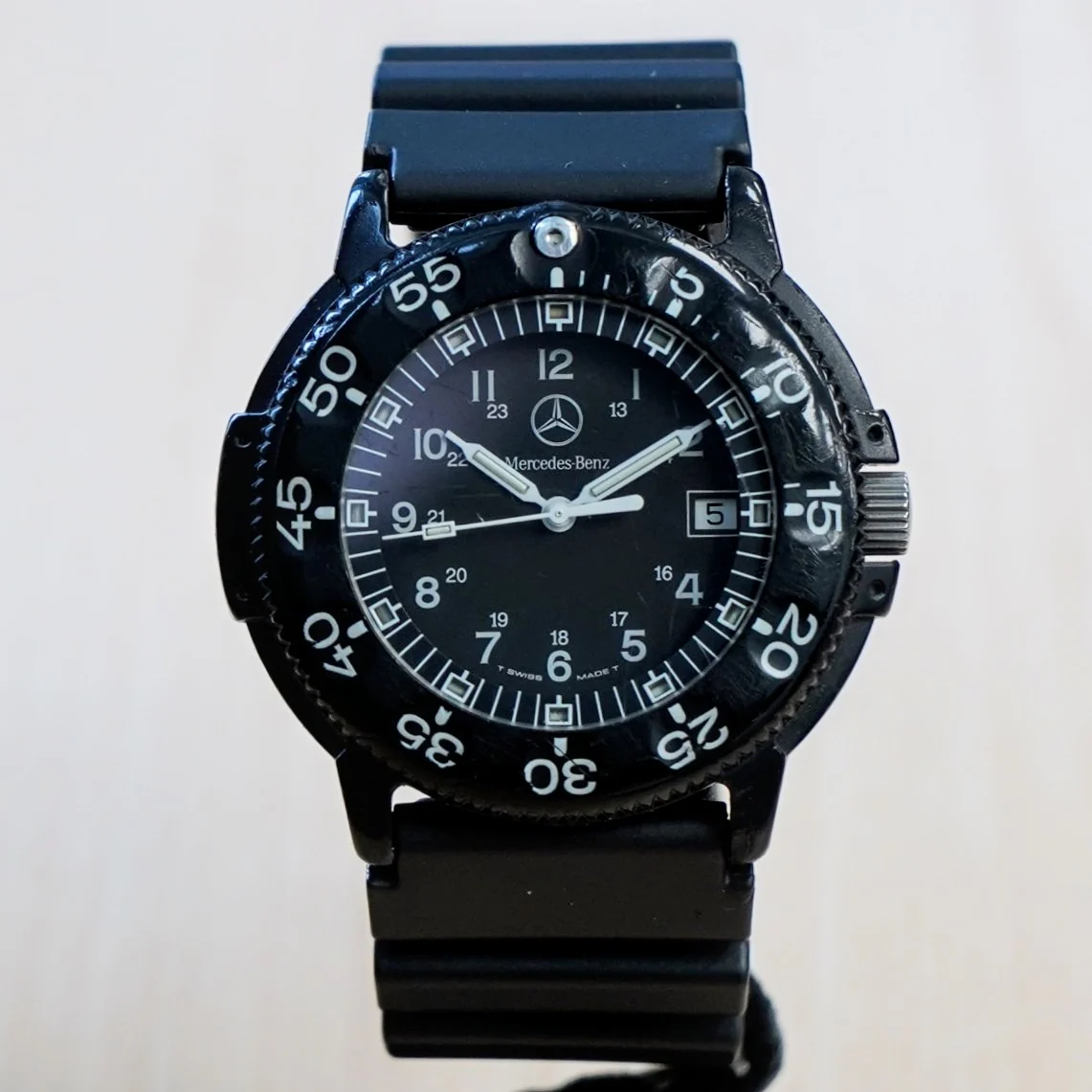 Mercedes Benz LUMINOX Navy Seal Dive Military Watch Date Indicator Swiss Wristwatch - Image 6