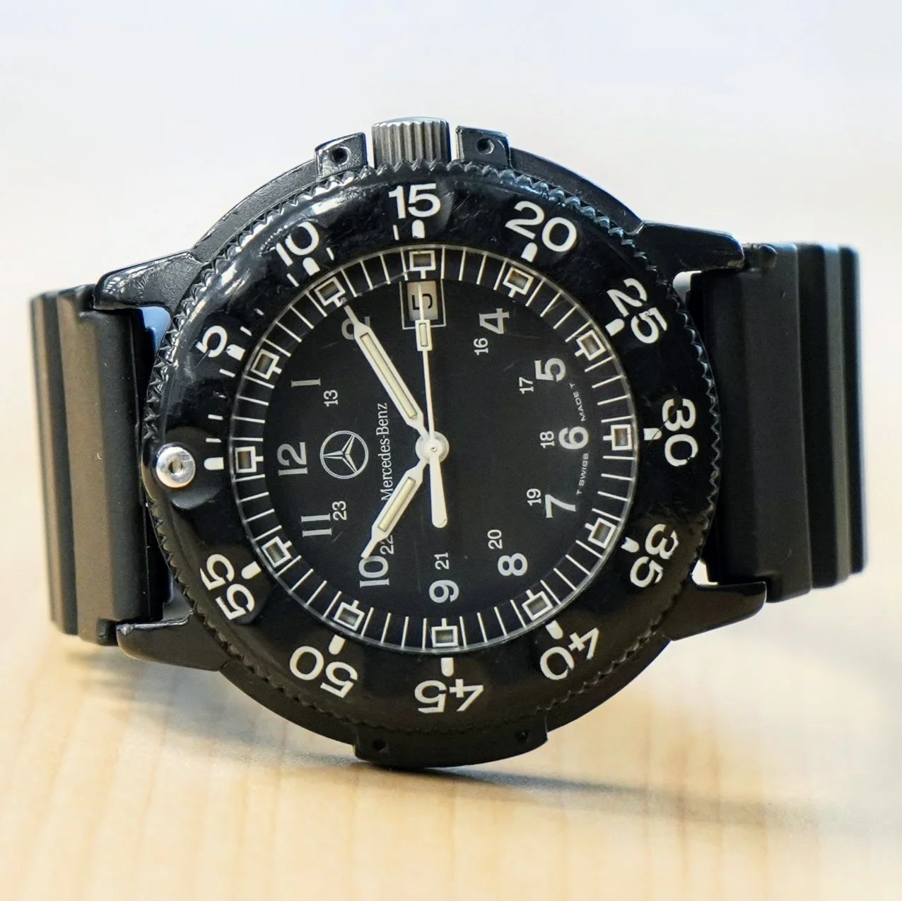 Mercedes Benz LUMINOX Navy Seal Dive Military Watch Date Indicator Swiss Wristwatch - Image 8