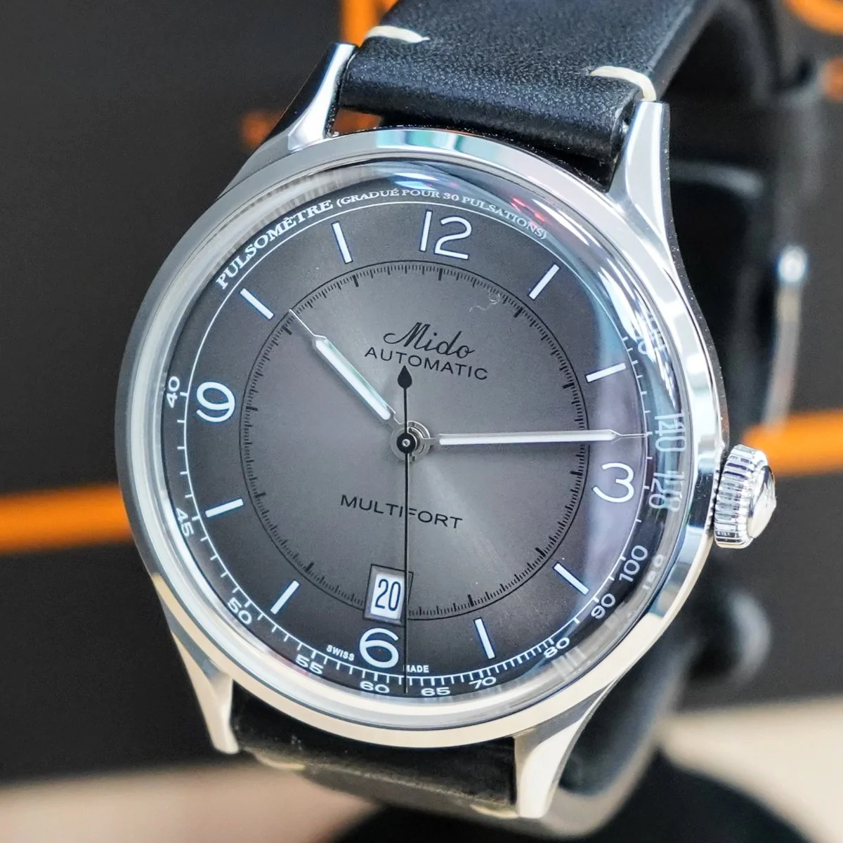 MIDO Multifort Patrimony Automatic Watch M040407A Swiss Wristwatch - ALL Original - IN BOX! - Image 3