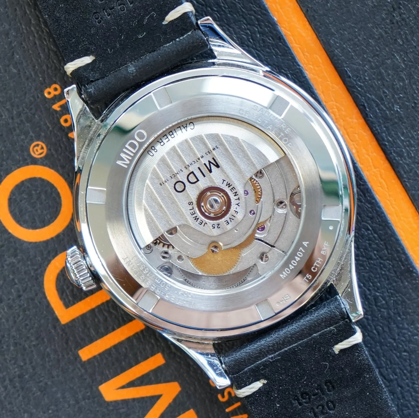 MIDO Multifort Patrimony Automatic Watch M040407A Swiss Wristwatch - ALL Original - IN BOX! - Image 9