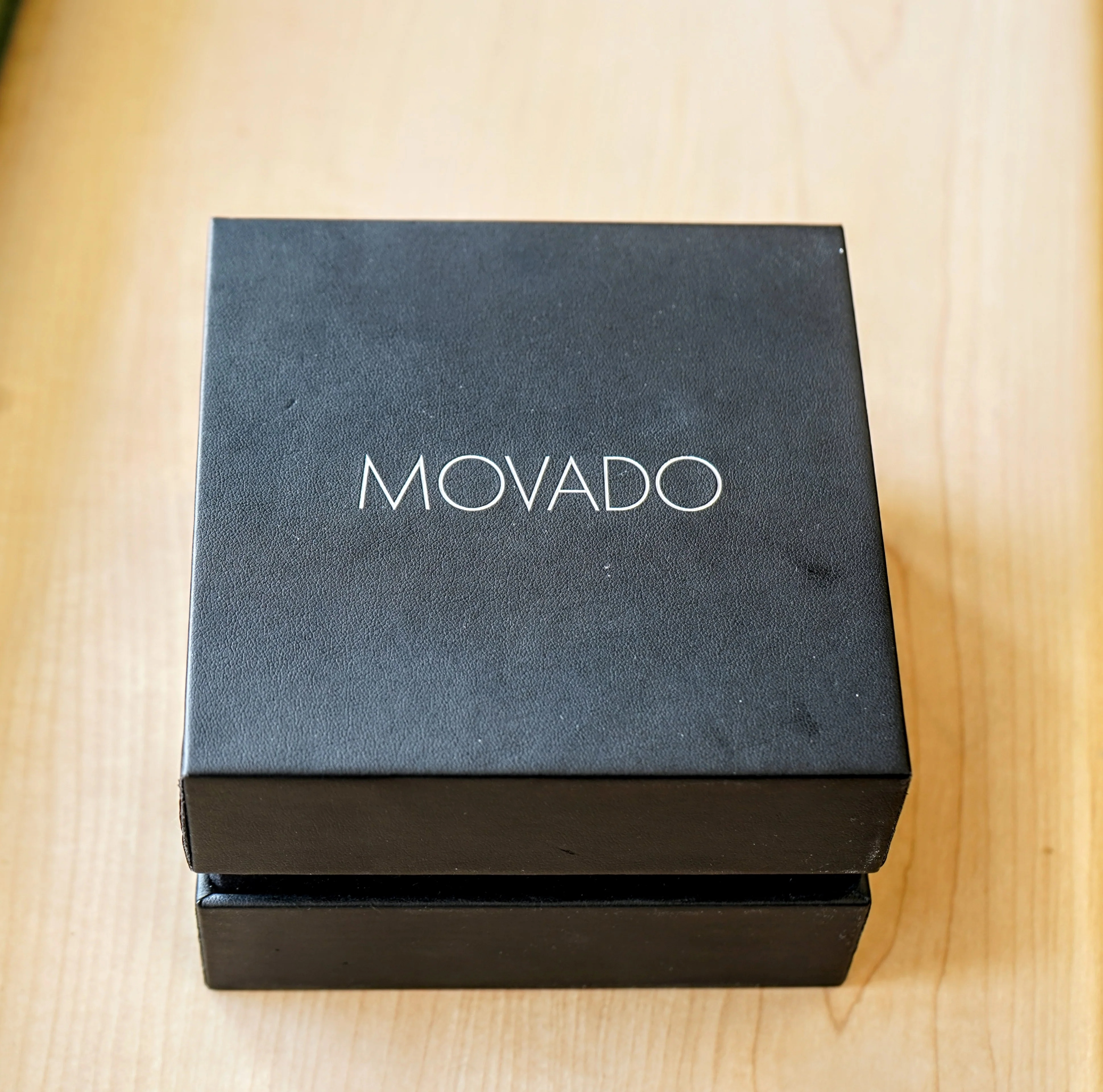 MOVADO MUSEUM CLASSIC Watch Black Dial 30M W.R. MO.01.1.14.6000 - ALL Original In Box - Image 11