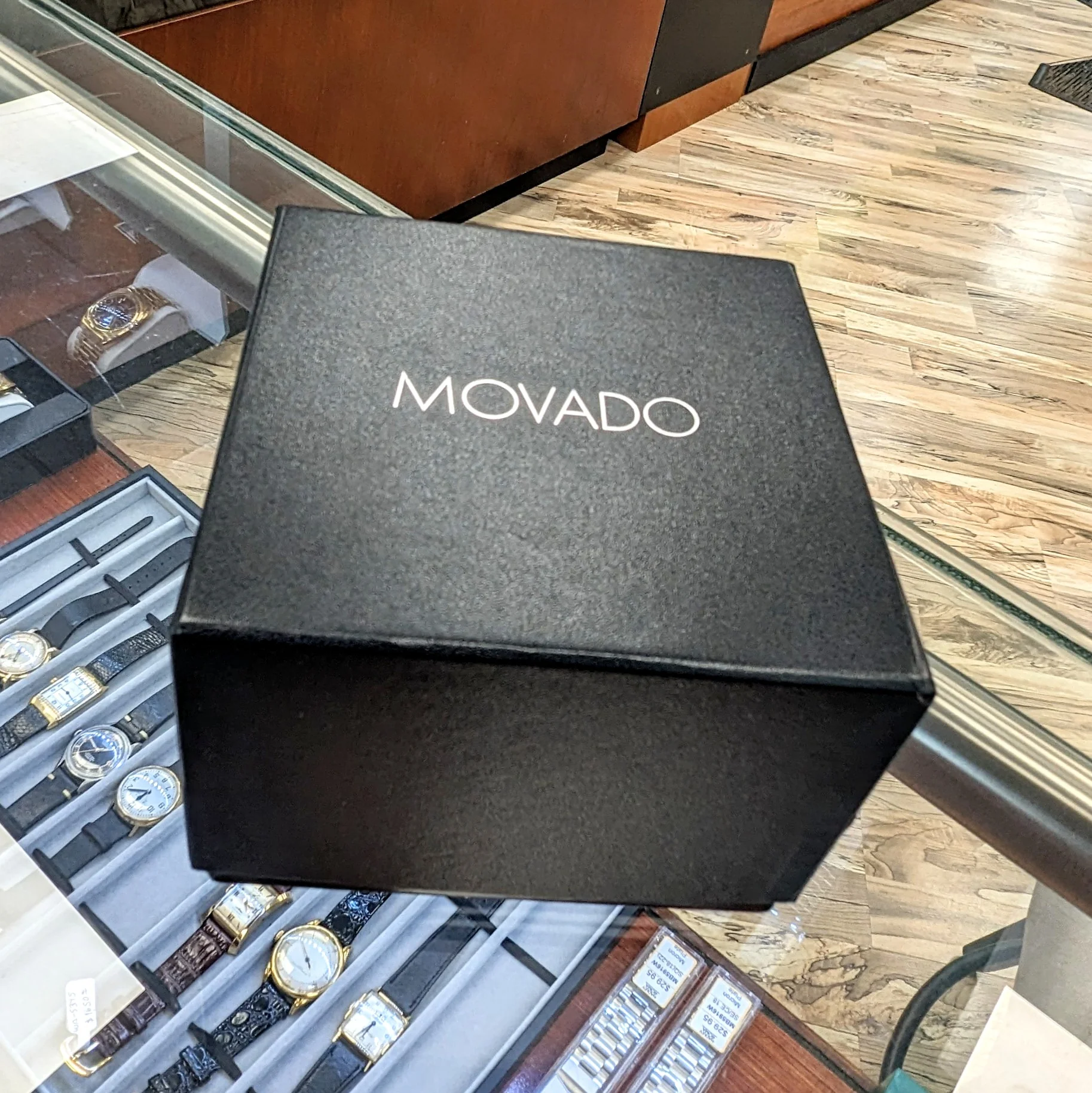 MOVADO MUSEUM CLASSIC Watch MO.01.1.14.6000 Black Dial ALL Original & 2-Box - Image 14