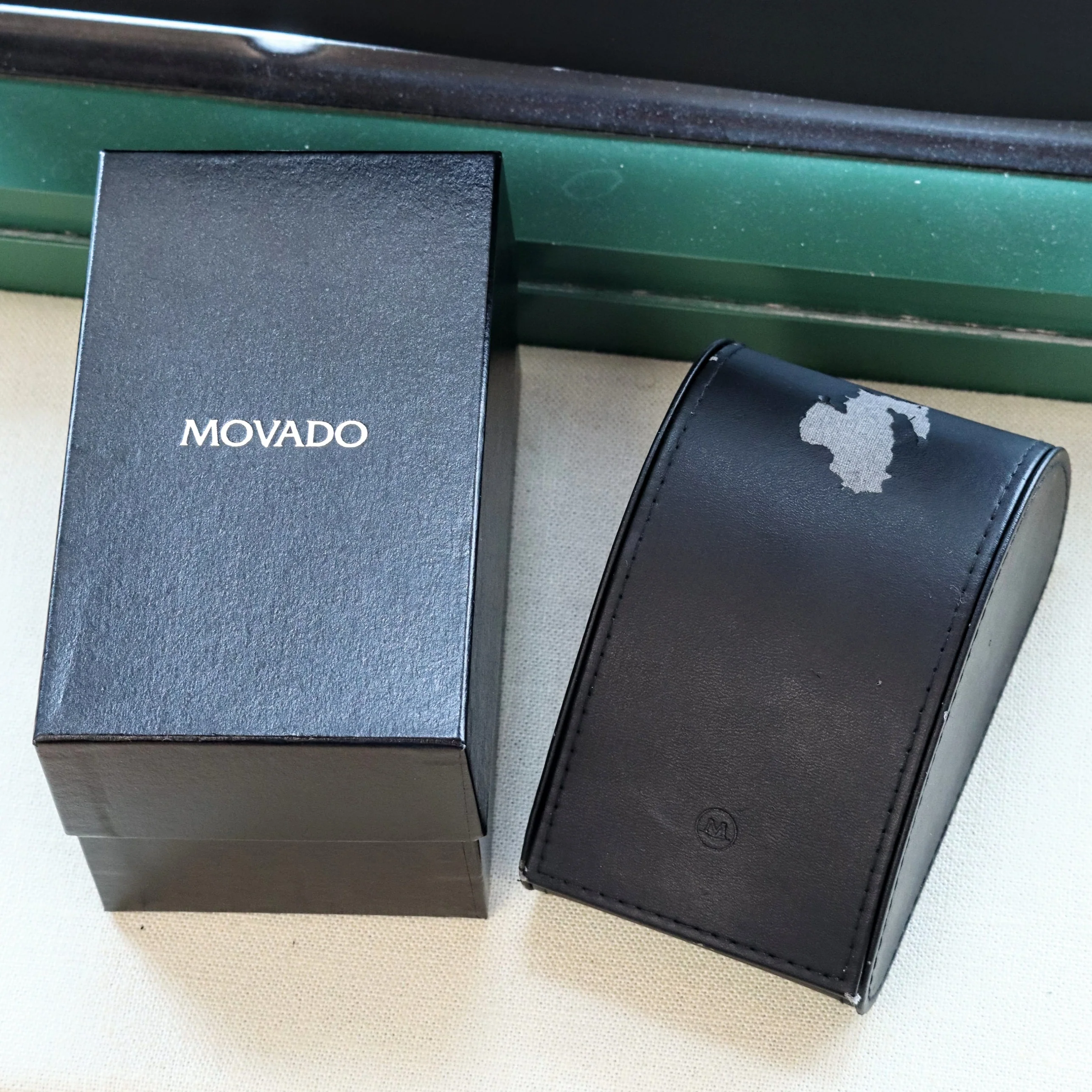 MOVADO MUSEUM Juro Watch Ref. 84.G21899 Black Dial ALL S.S. - Box & Papers! - Image 15