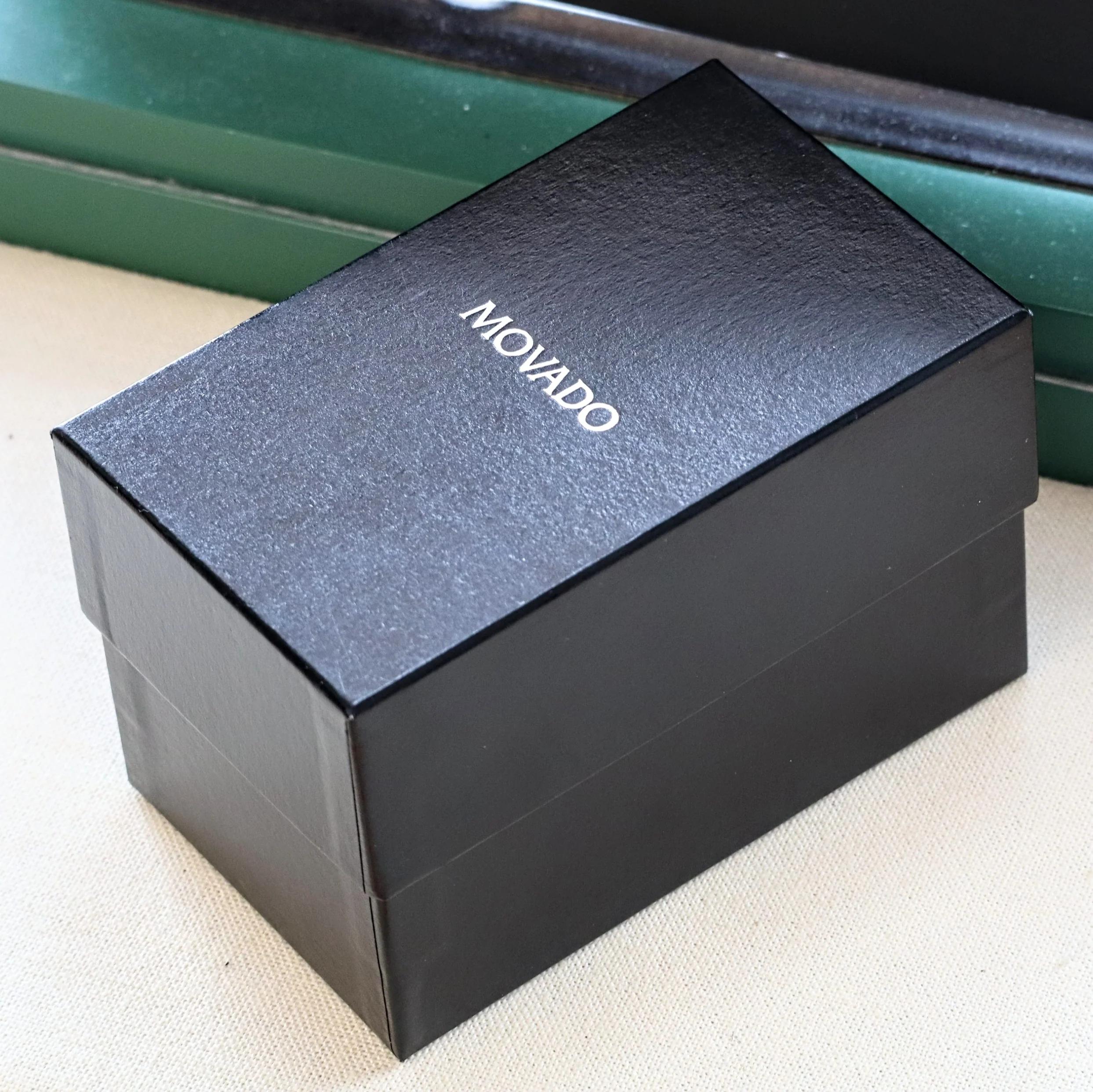 MOVADO MUSEUM Juro Watch Ref. 84.G21899 Black Dial ALL S.S. - Box & Papers! - Image 17