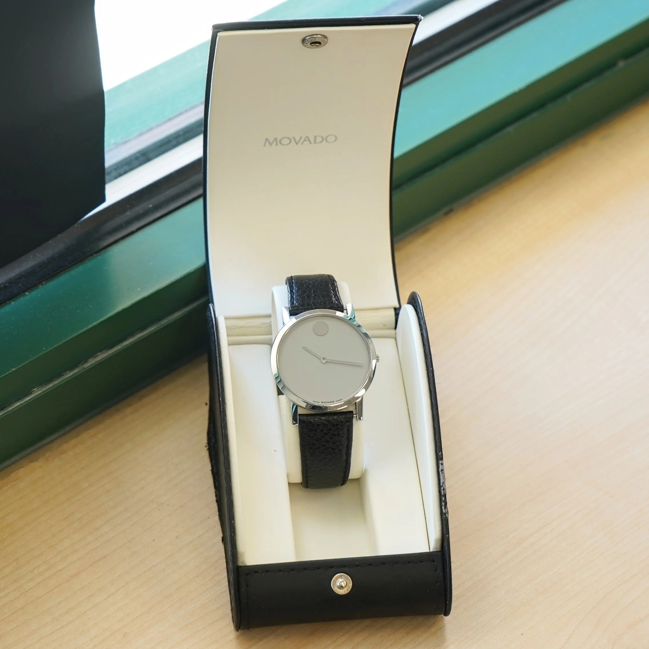 MOVADO Museum Watch 84.G1.1852 38mm Stainless Steel Wristwatch In BOX! - Image 11