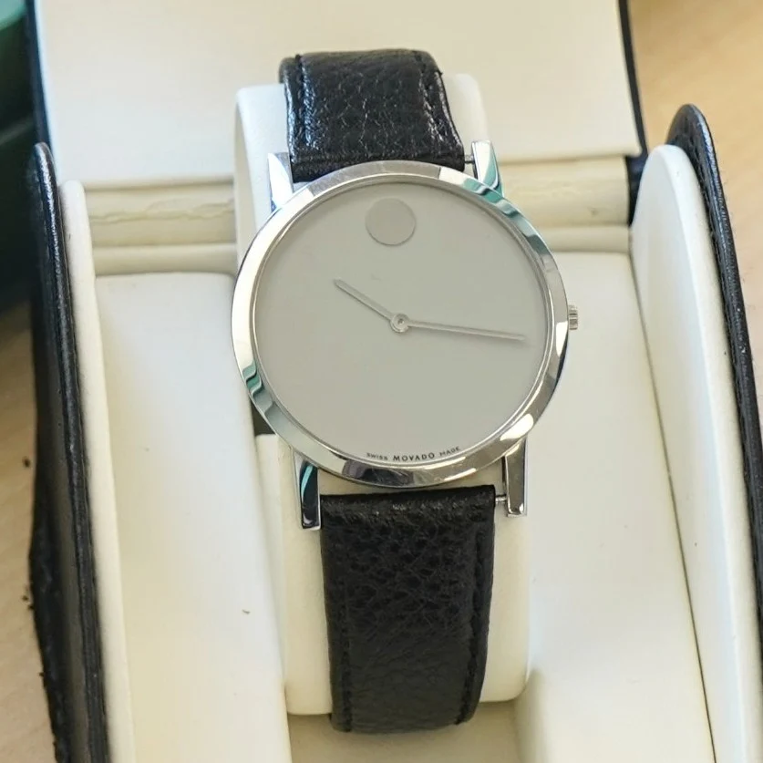 MOVADO Museum Watch 84.G1.1852 38mm Stainless Steel Wristwatch In BOX! - Image 12