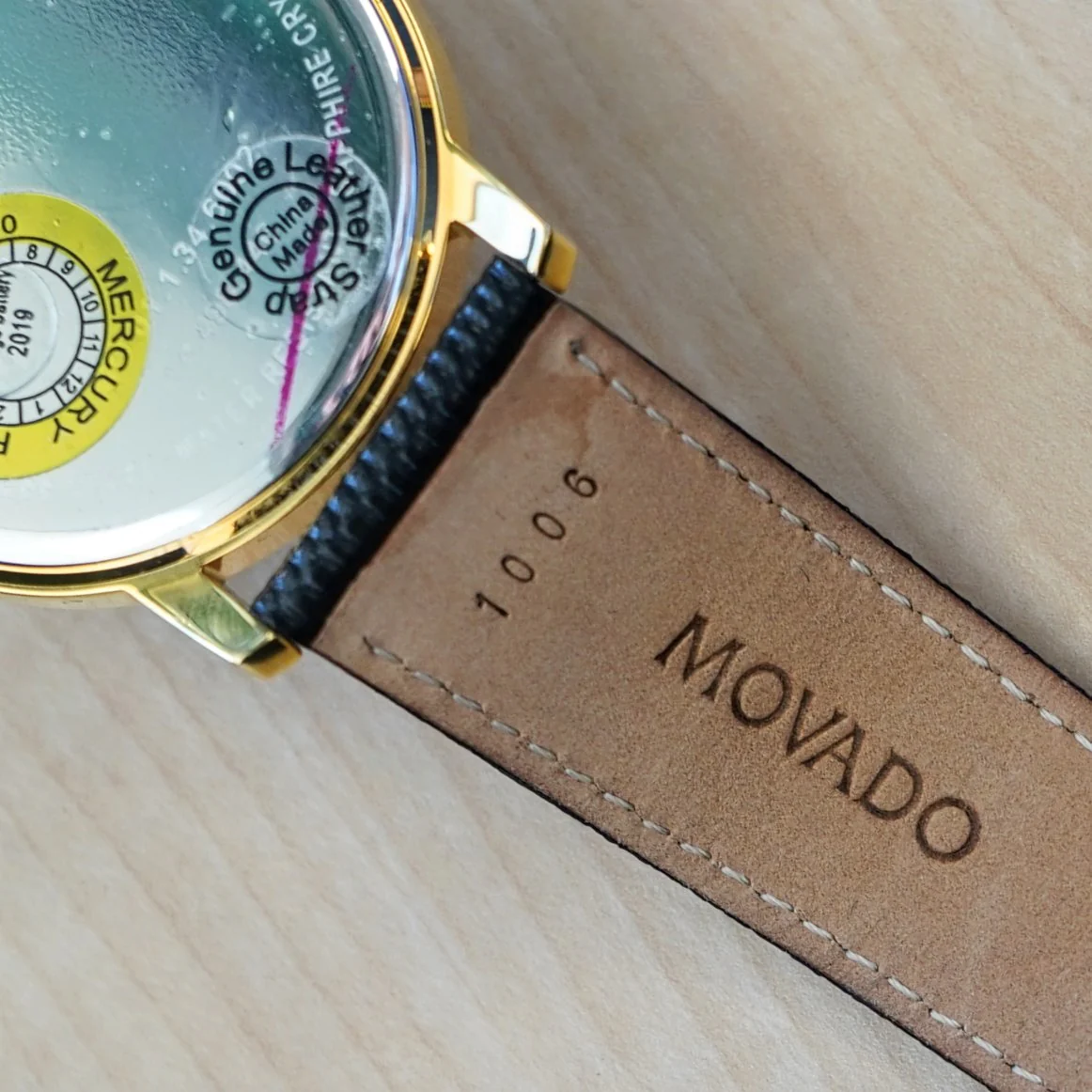MOVADO Museum Watch MO.01.1.34.6002 39mm Wristwatch ALL Orginal in BOX! - Image 12