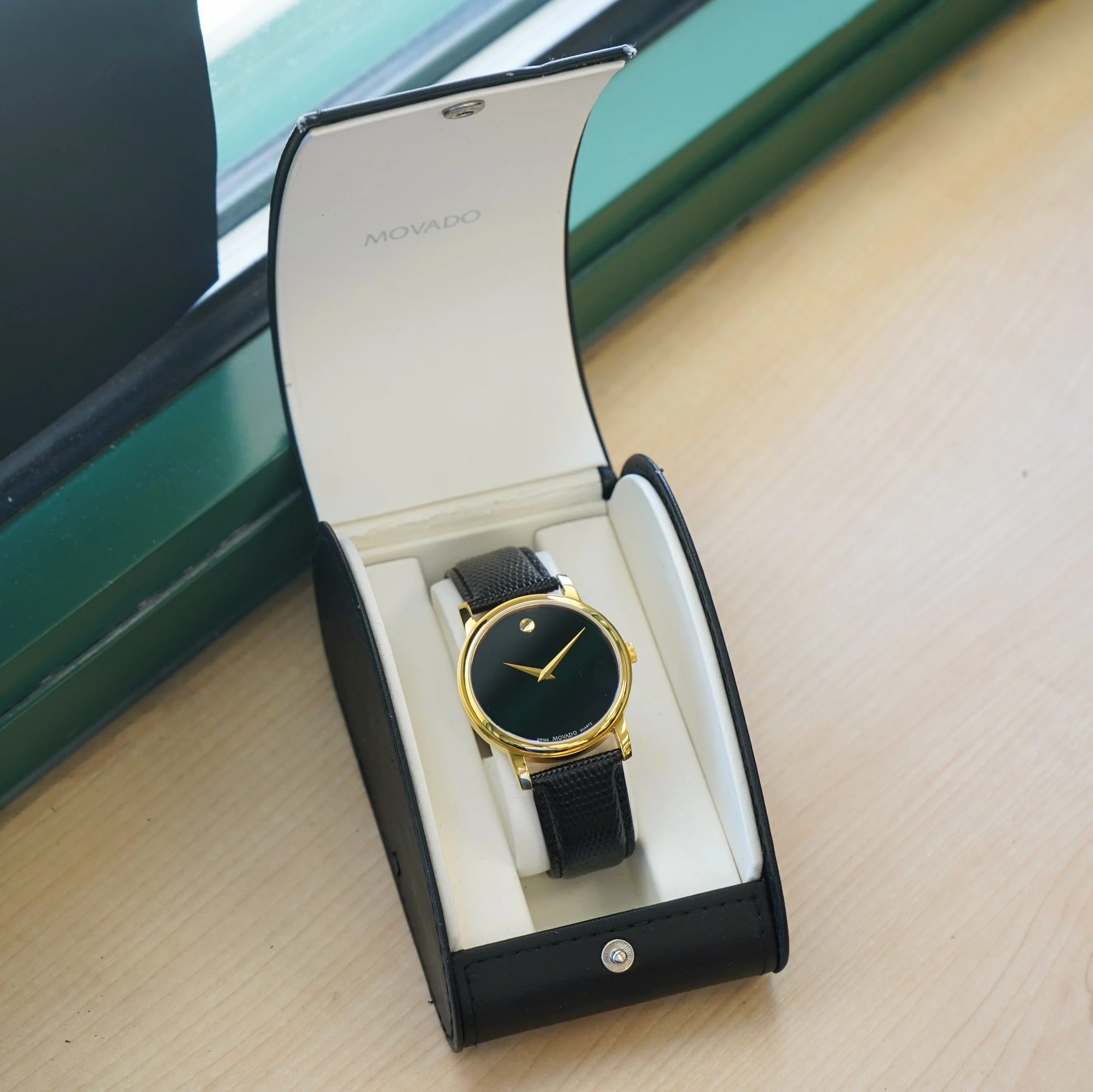 MOVADO Museum Watch MO.01.1.34.6002 39mm Wristwatch ALL Orginal in BOX! - Image 13
