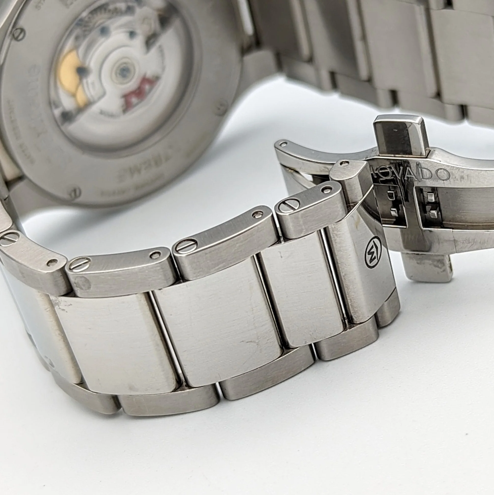MOVADO SE Extreme Automatic Wristwatch Display Back Swiss Cal Sellita SW 200-1 - Image 11