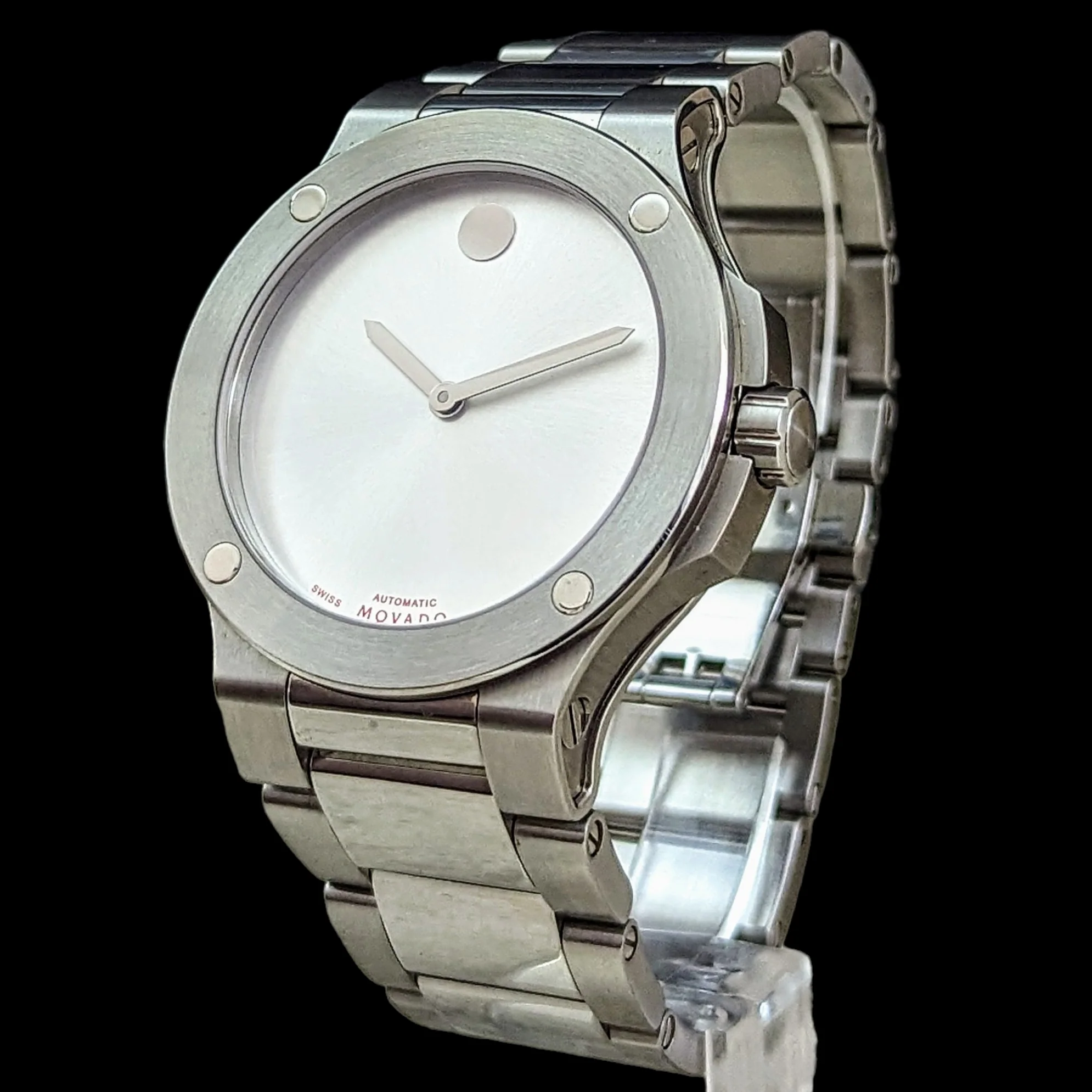 MOVADO SE Extreme Automatic Wristwatch Display Back Swiss Cal Sellita SW 200-1 - Image 3