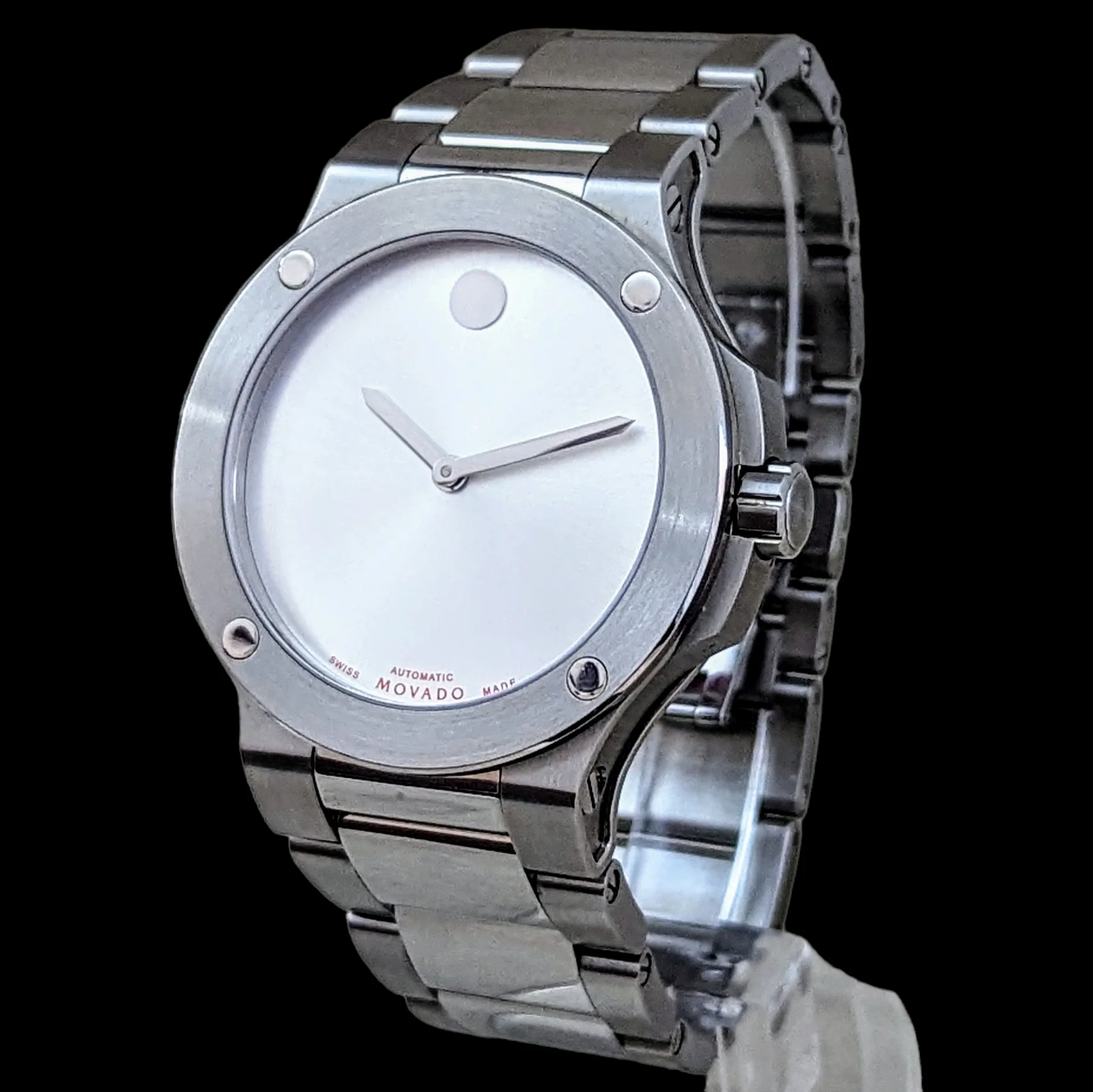 MOVADO SE Extreme Automatic Wristwatch Display Back Swiss Cal Sellita SW 200-1 - Image 4