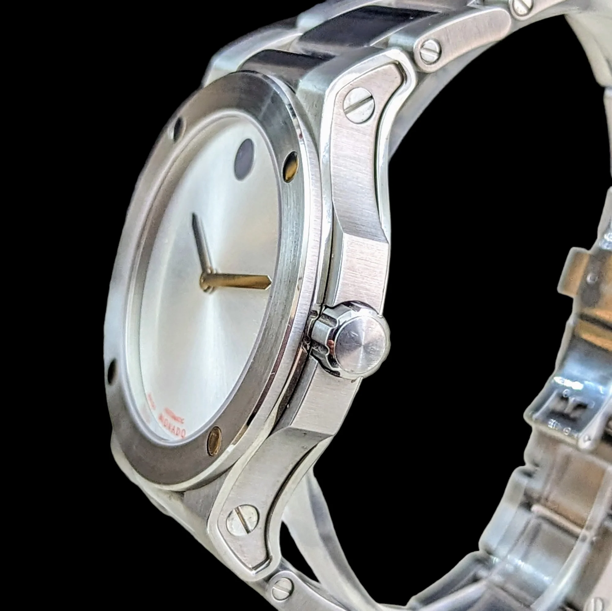 MOVADO SE Extreme Automatic Wristwatch Display Back Swiss Cal Sellita SW 200-1 - Image 7