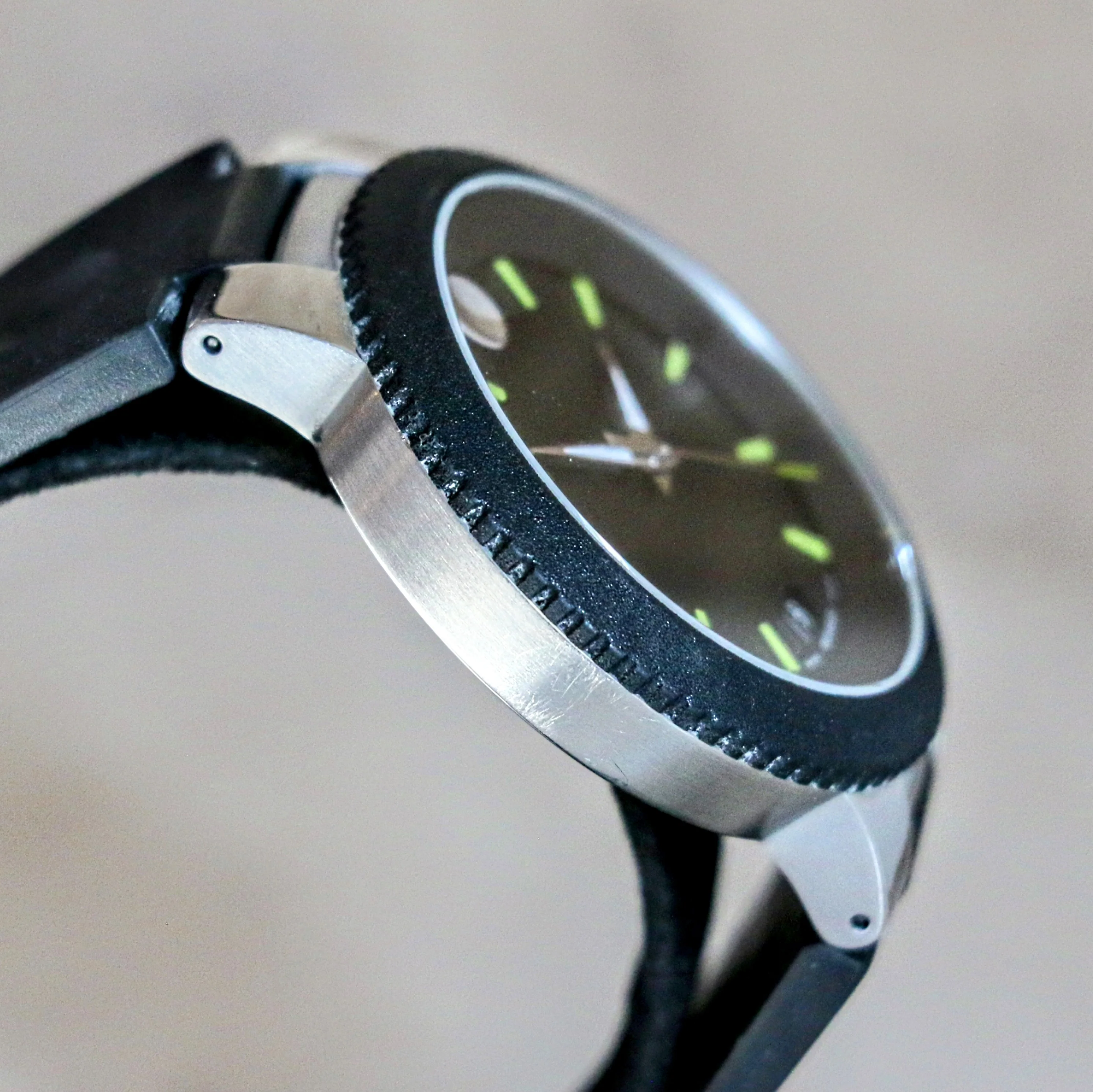MOVADO Sport Edge Watch Black Dial Ref. 54.30.1286 Stainless Steel Case Wristwatch - Image 5