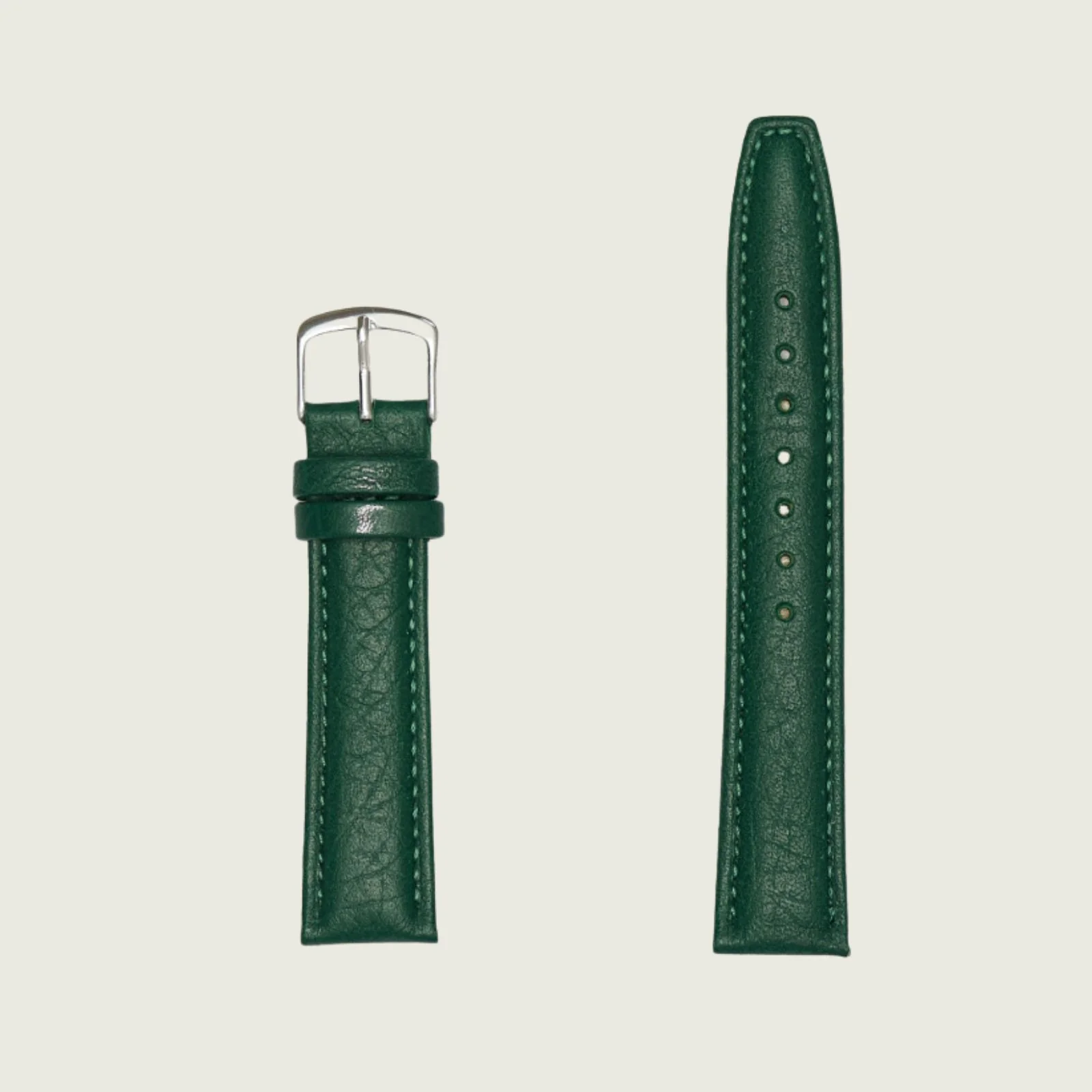 MS788 - Shrunken Grain Genuine Italian Leather - Hadley Roma Watch Strap - Image 4