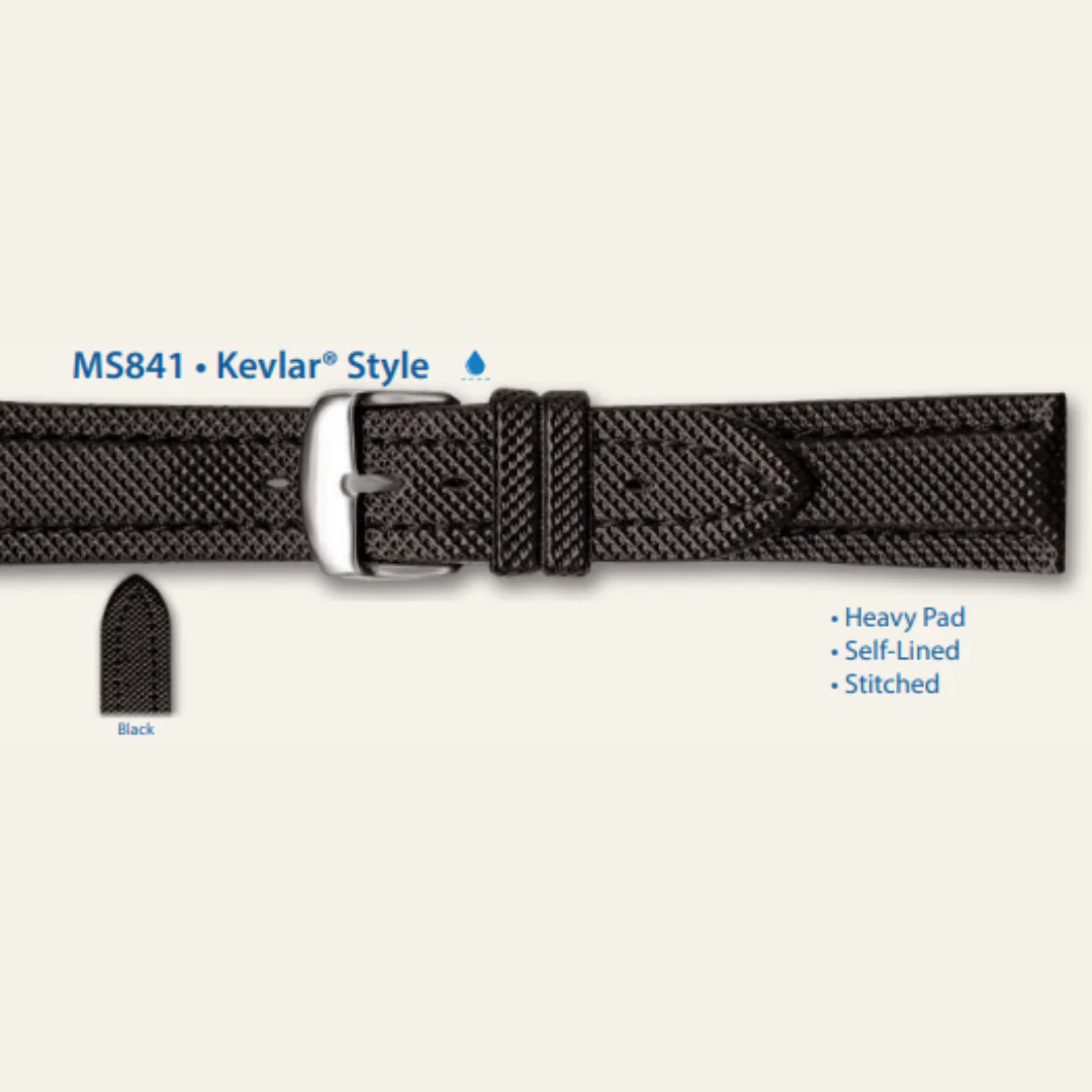MS841 - Kevlar Style - Hadley Roma Watch Strap